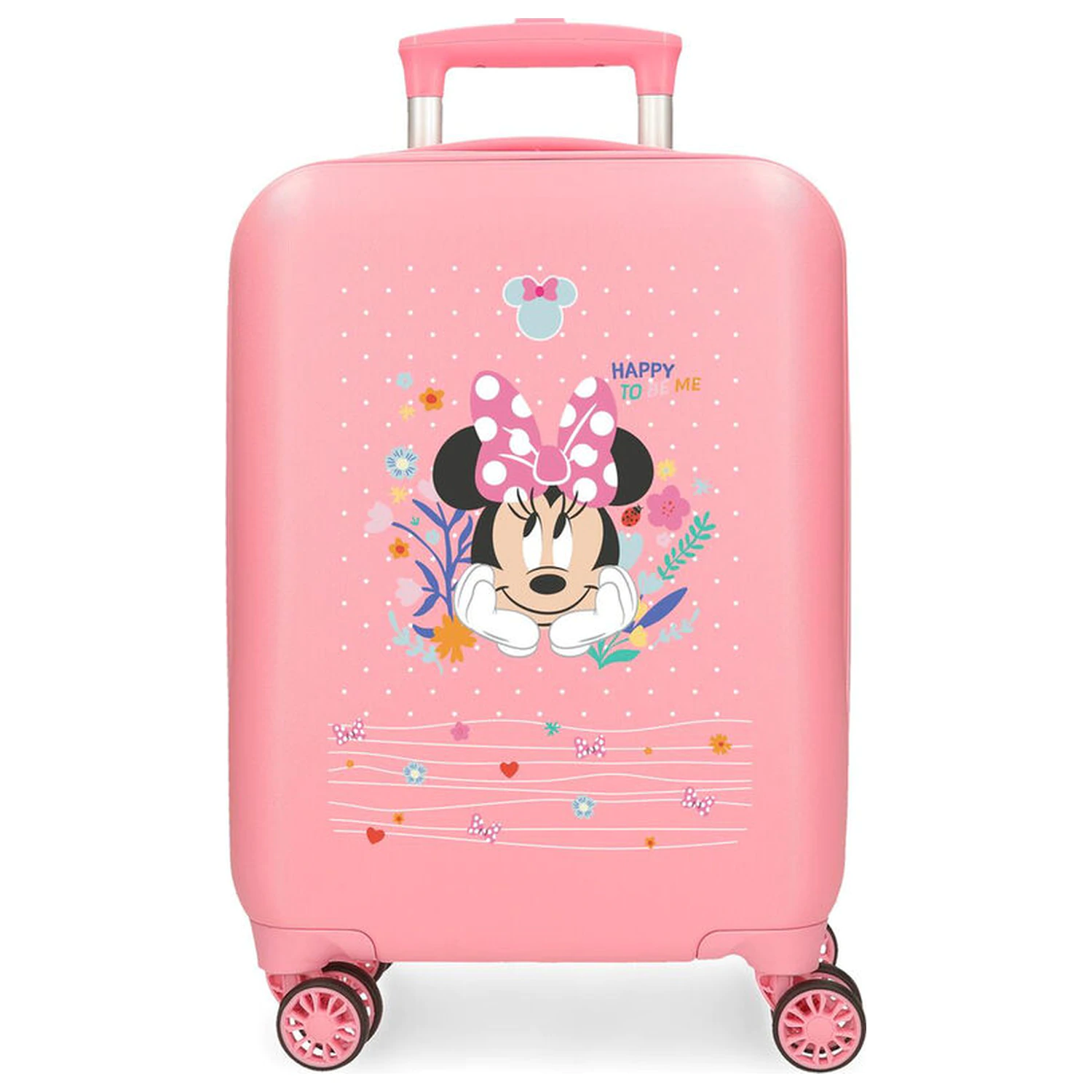 Disney Minnie Happy To Be Me ABS troler valiza 50cm poza produsului