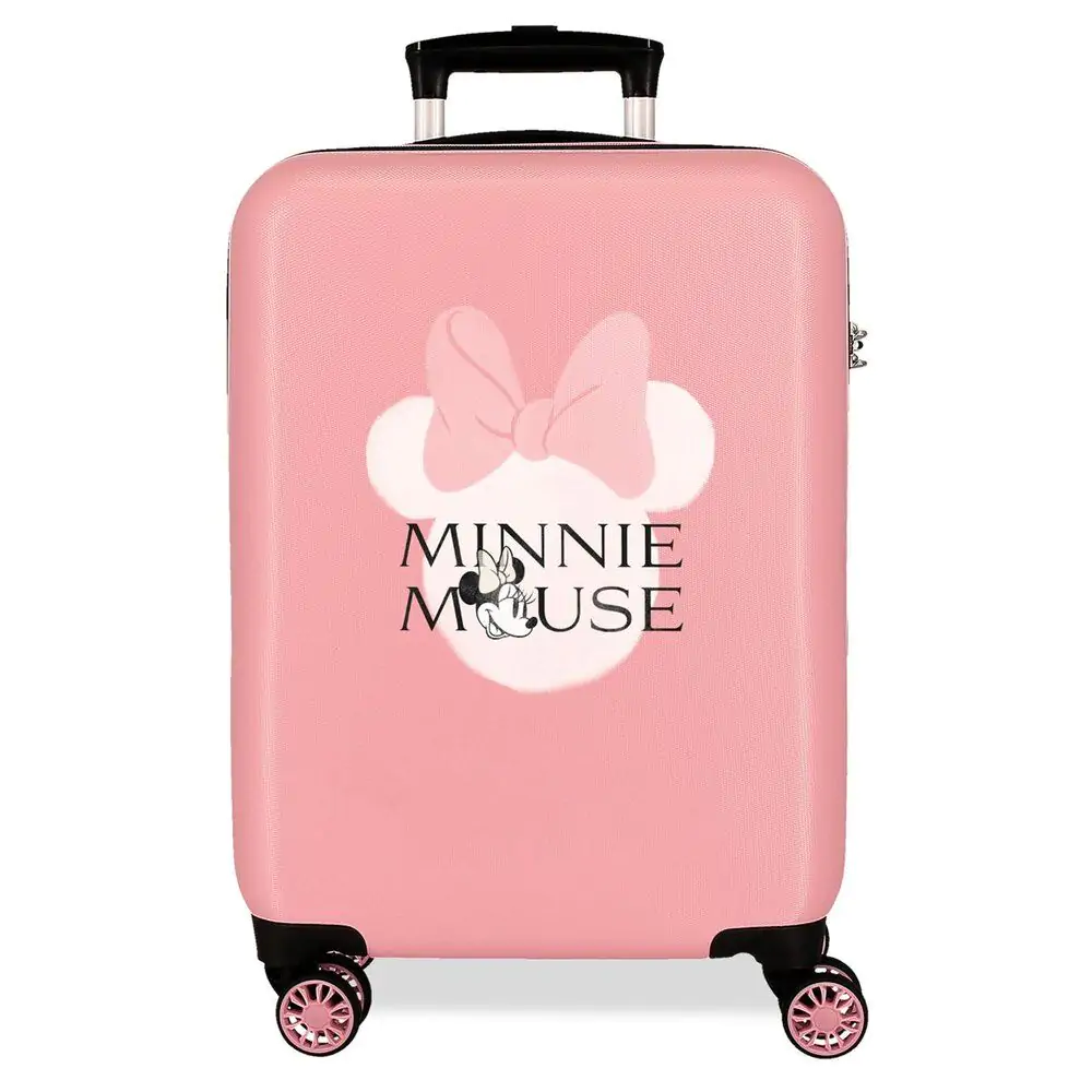 Valiză trolley Disney Minnie Head ABS 55cm poza produsului