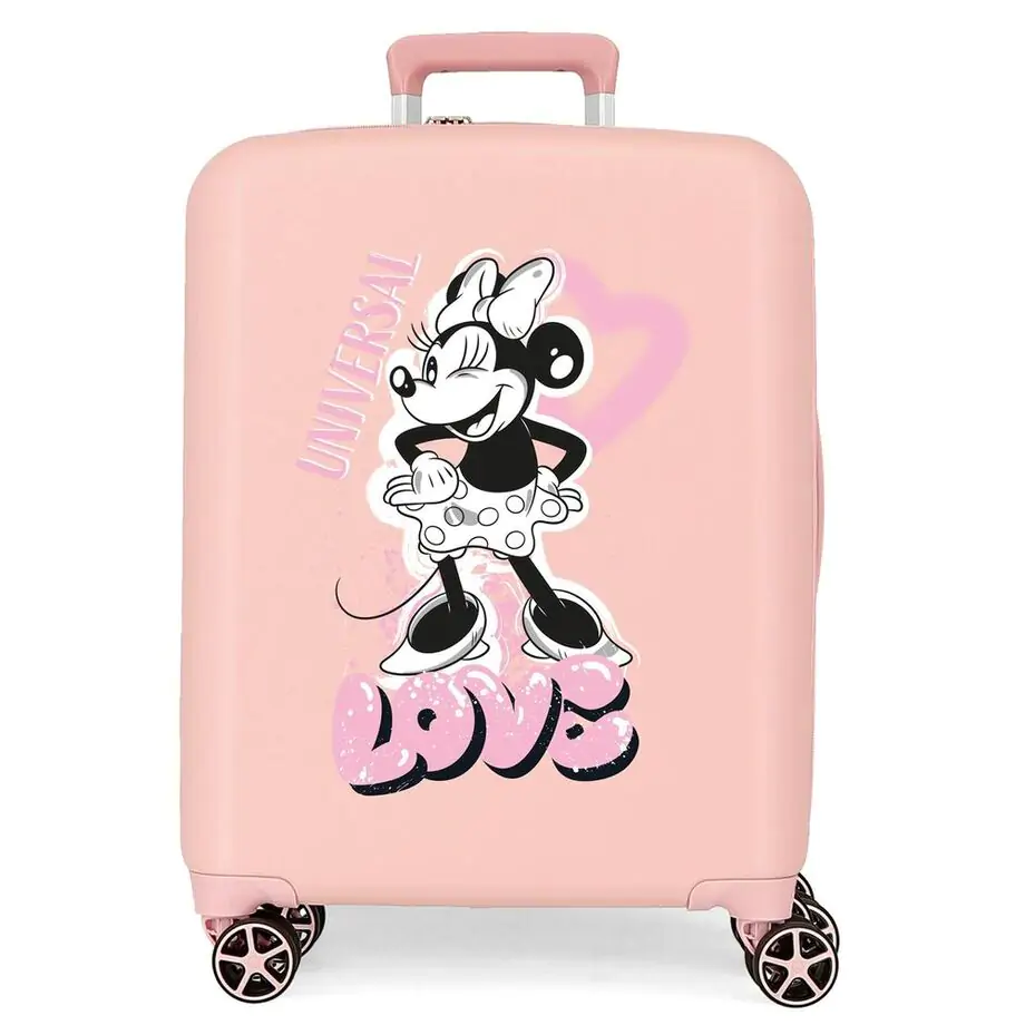 Disney Minnie Heart ABS valiză tip trolley 55cm poza produsului