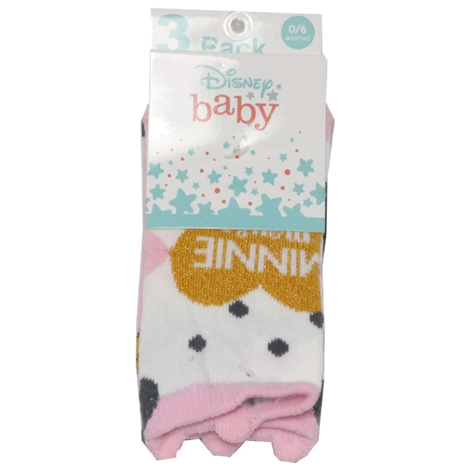 Disney Minnie Heart șosete bebelusi 6/12 luni poza produsului