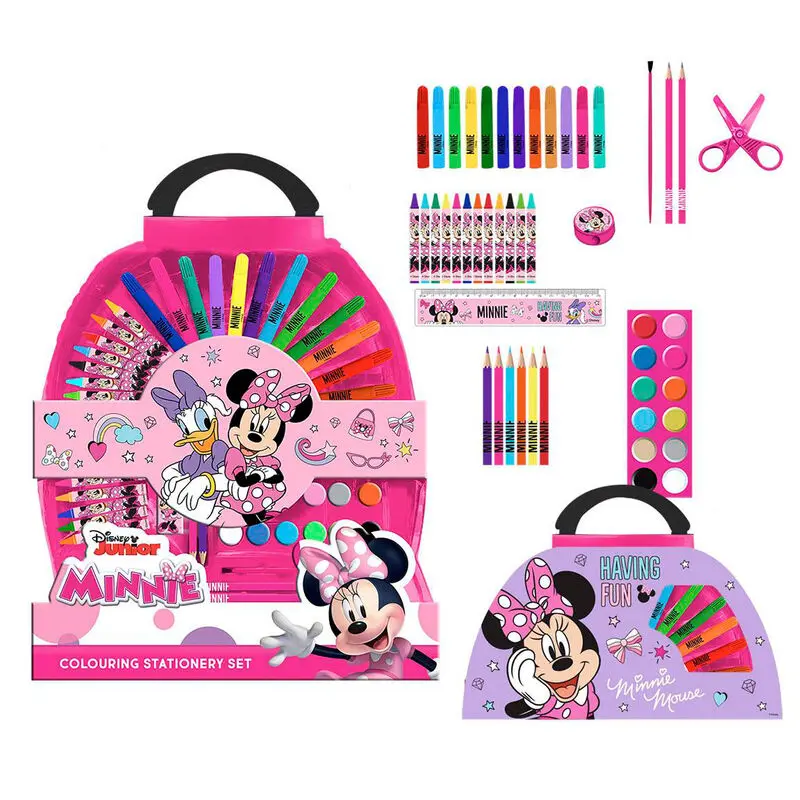 Disney Minnie set de papetărie 50 bucăți poza produsului