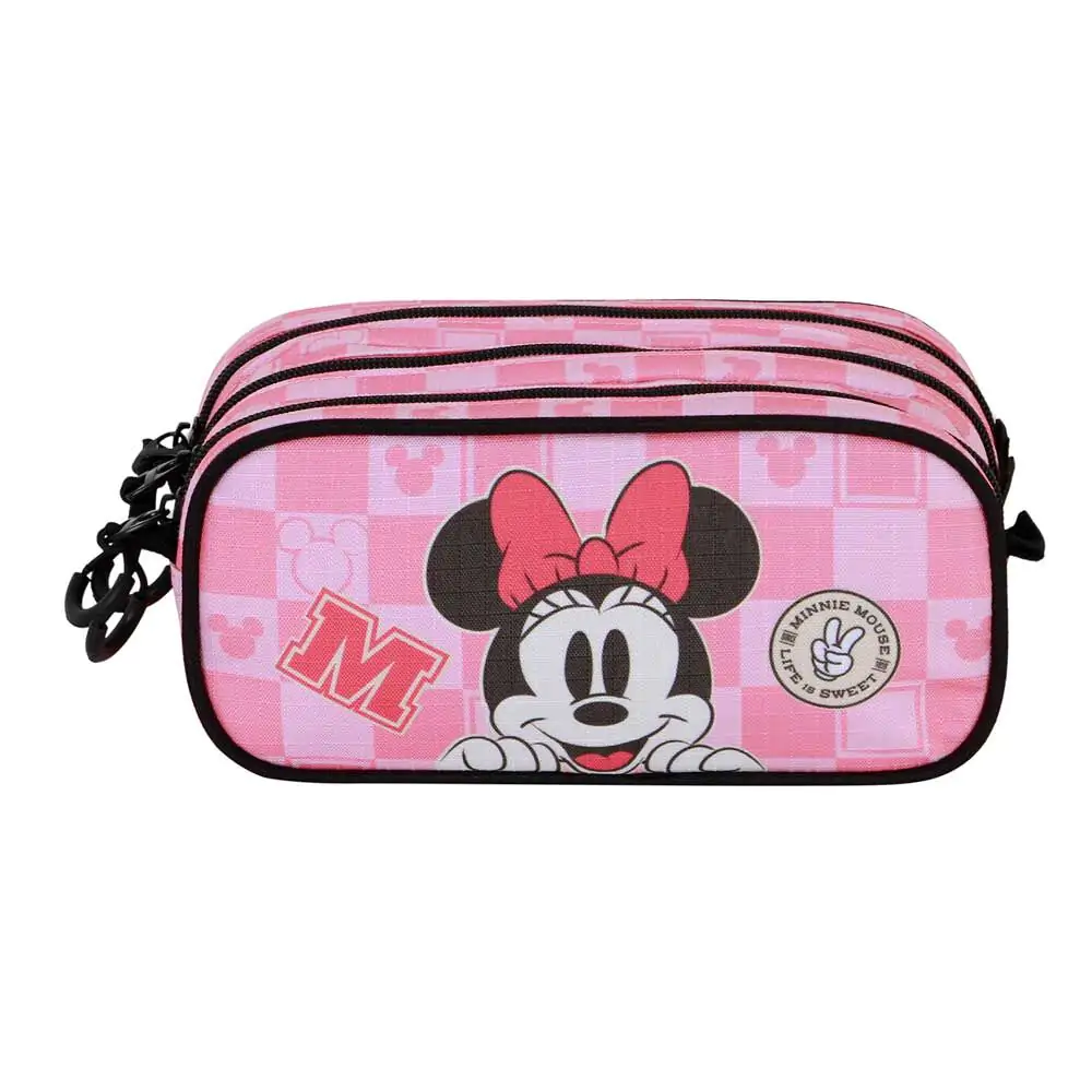 Disney Minnie Journey etui triplu pentru creioane poza produsului