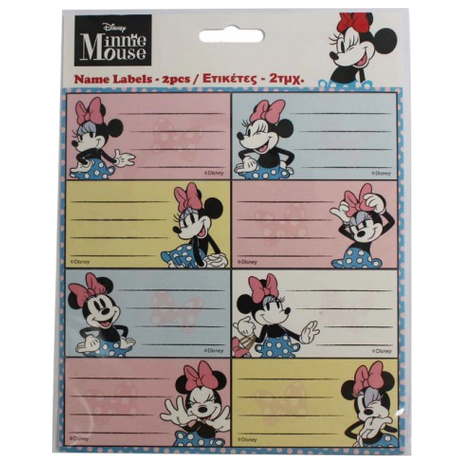 Disney Minnie Joy Notebook Label pachet de 16 bucati poza produsului