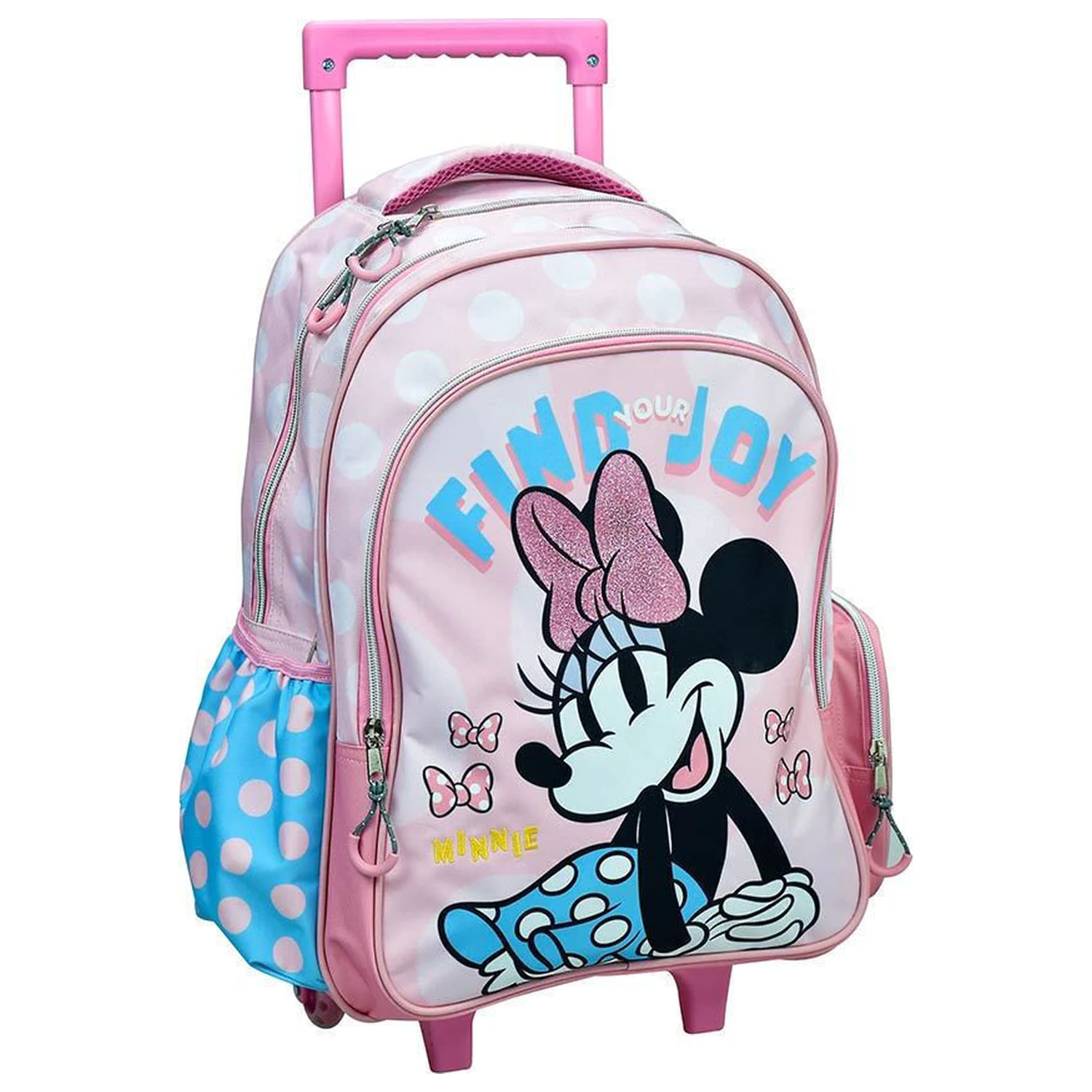 Disney Minnie Joy geanta de scoala cu roti, geanta 46 cm poza produsului