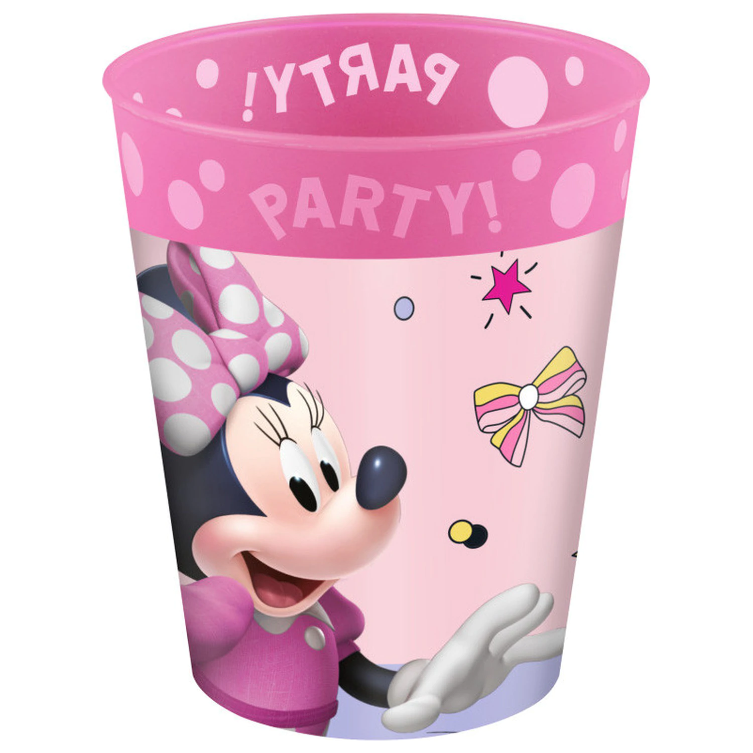 Disney Minnie Mouse Junior Micro Premium Plastic Cup Set de 4 piese, 250 ml poza produsului