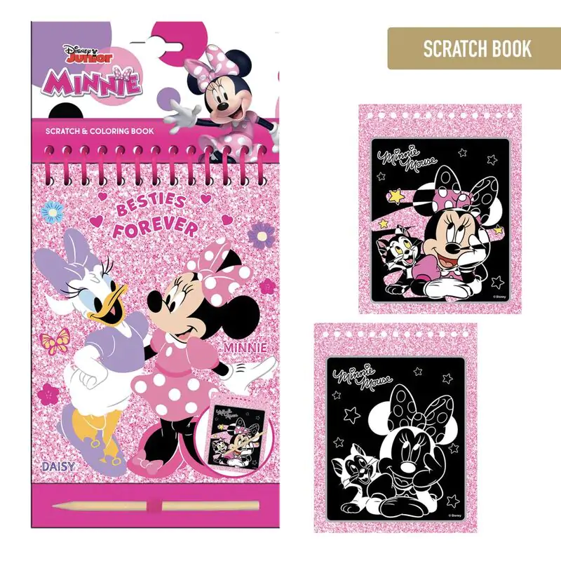 Disney Minnie set de papetărie scratch poza produsului