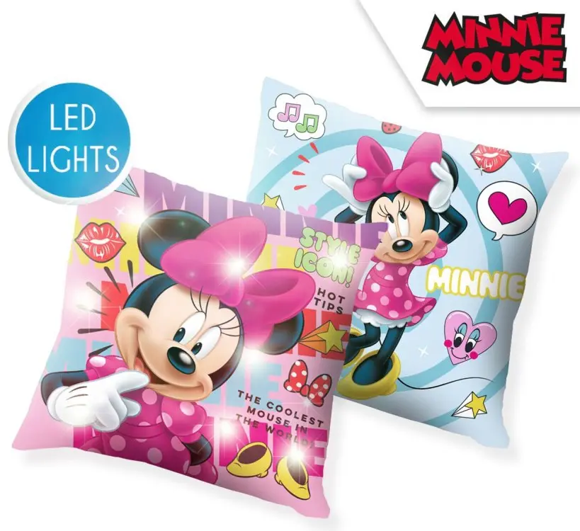 Disney Minnie LED Perna Decorativa Luminata 40*40 cm poza produsului