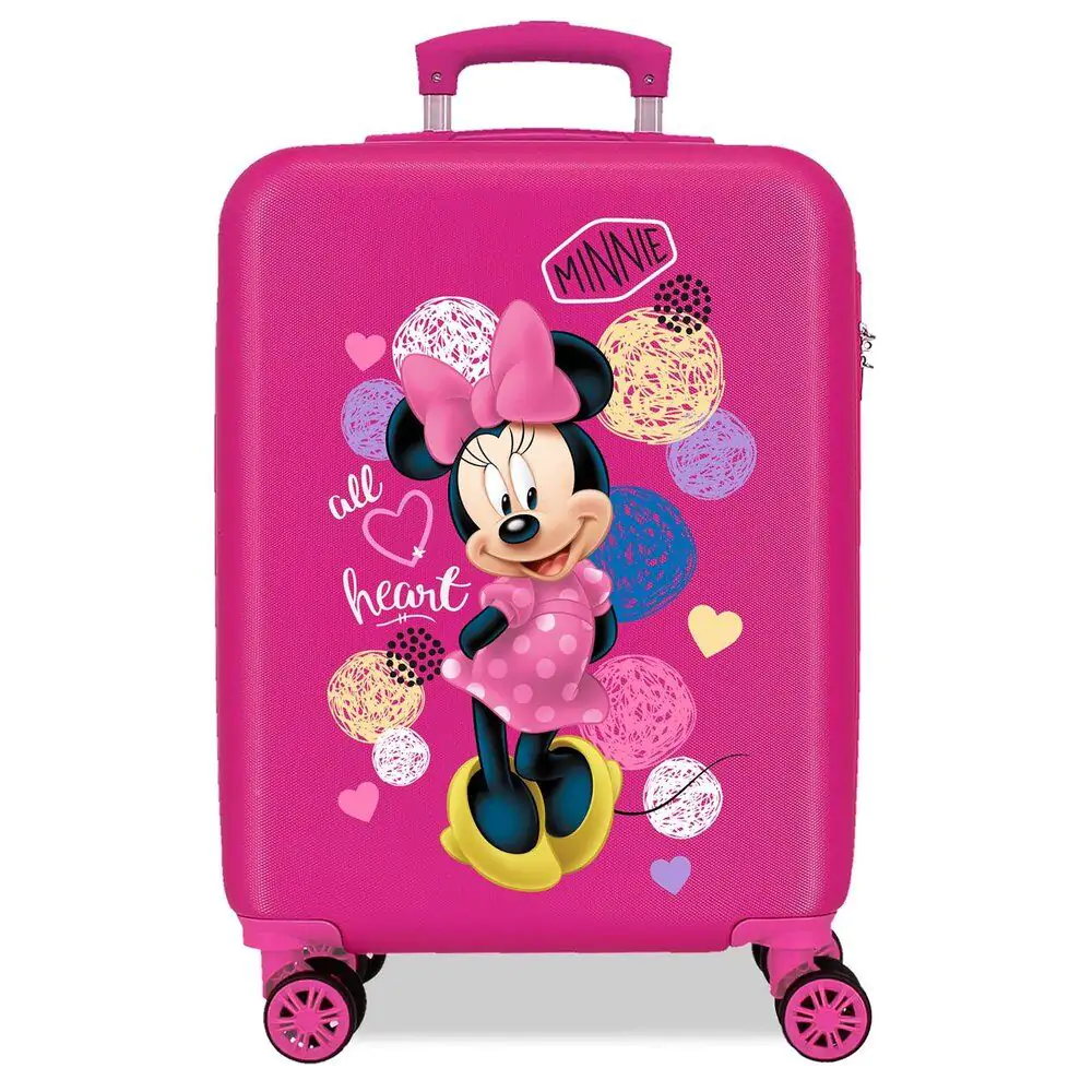 Disney Minnie Love ABS trolley suitcase 55cm / Troler ABS 55 cm poza produsului
