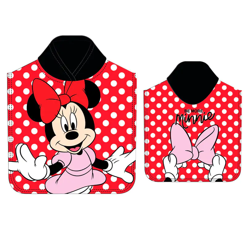 Disney Minnie prosop tip poncho din microfibră poza produsului