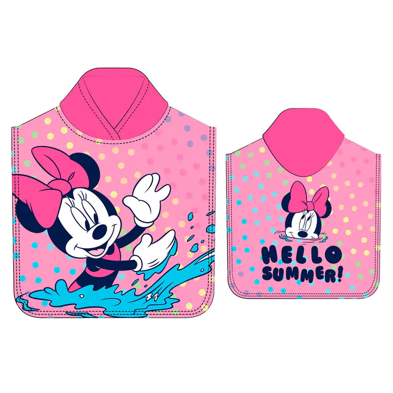 Prosop poncho din microfibră Disney Minnie poza produsului