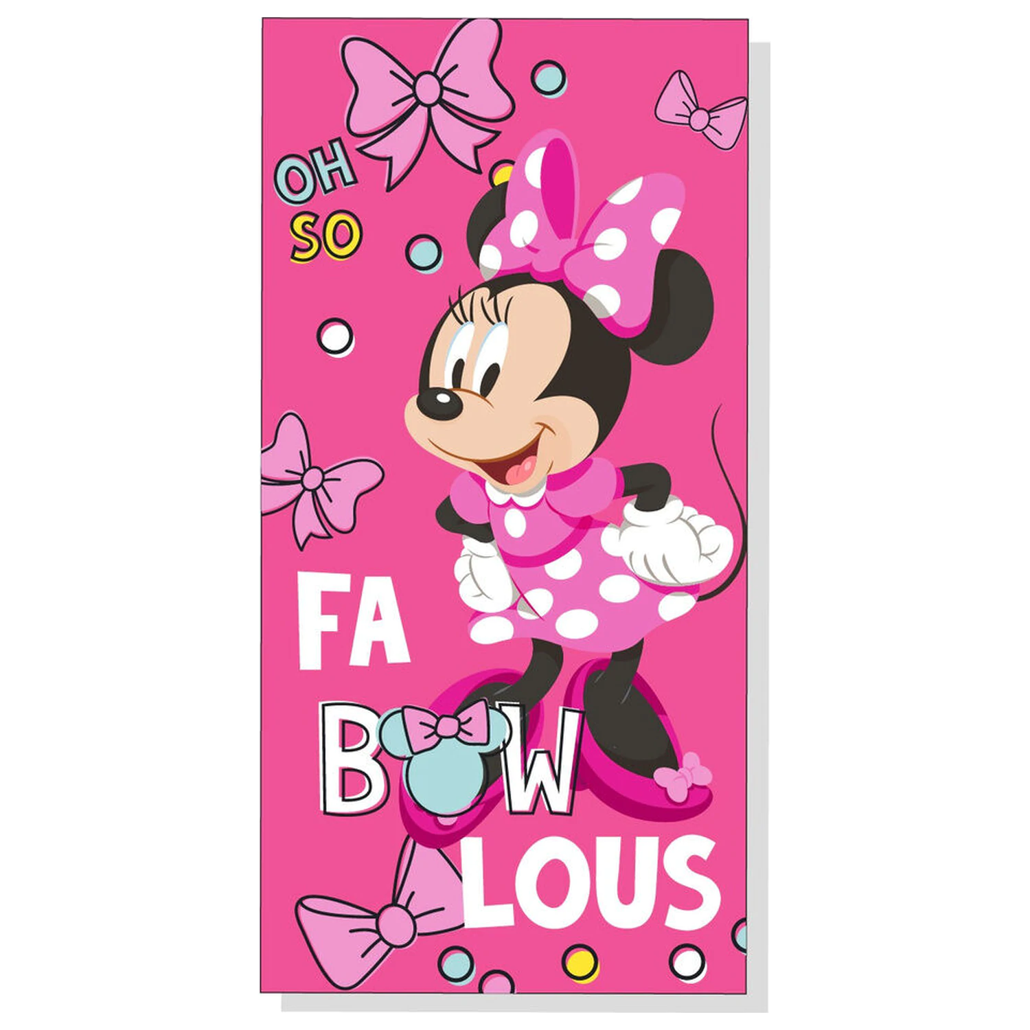Disney Minnie prosop de plaja din microfibra poza produsului