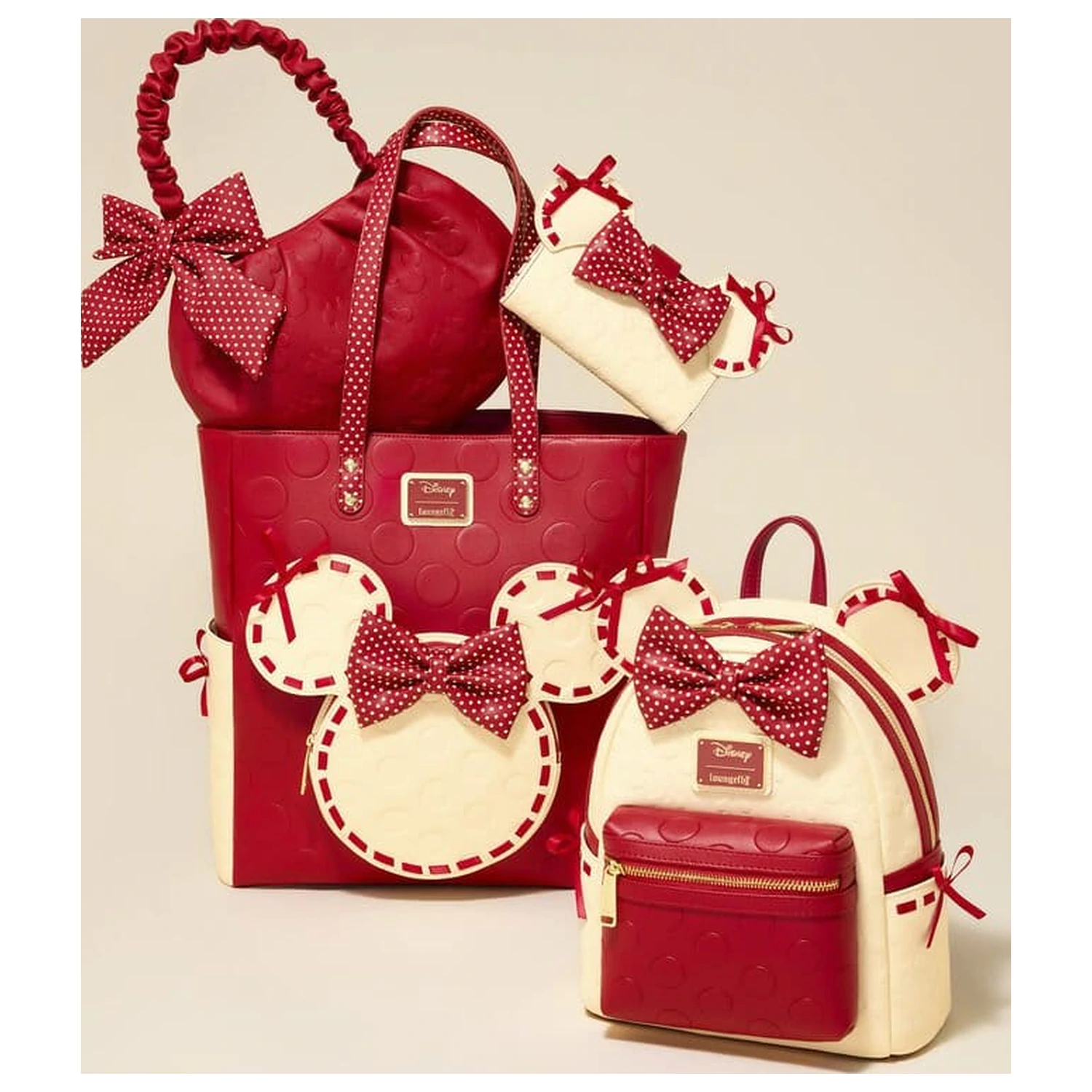 Geantă de mână Disney by Loungefly Minnie Mouse Rock the Dots poza produsului