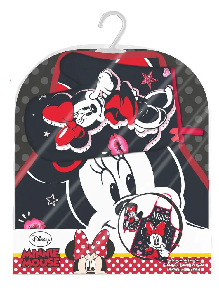Disney Minnie Mouse Sort de bucatarie pentru femei Set din 2 piese poza produsului