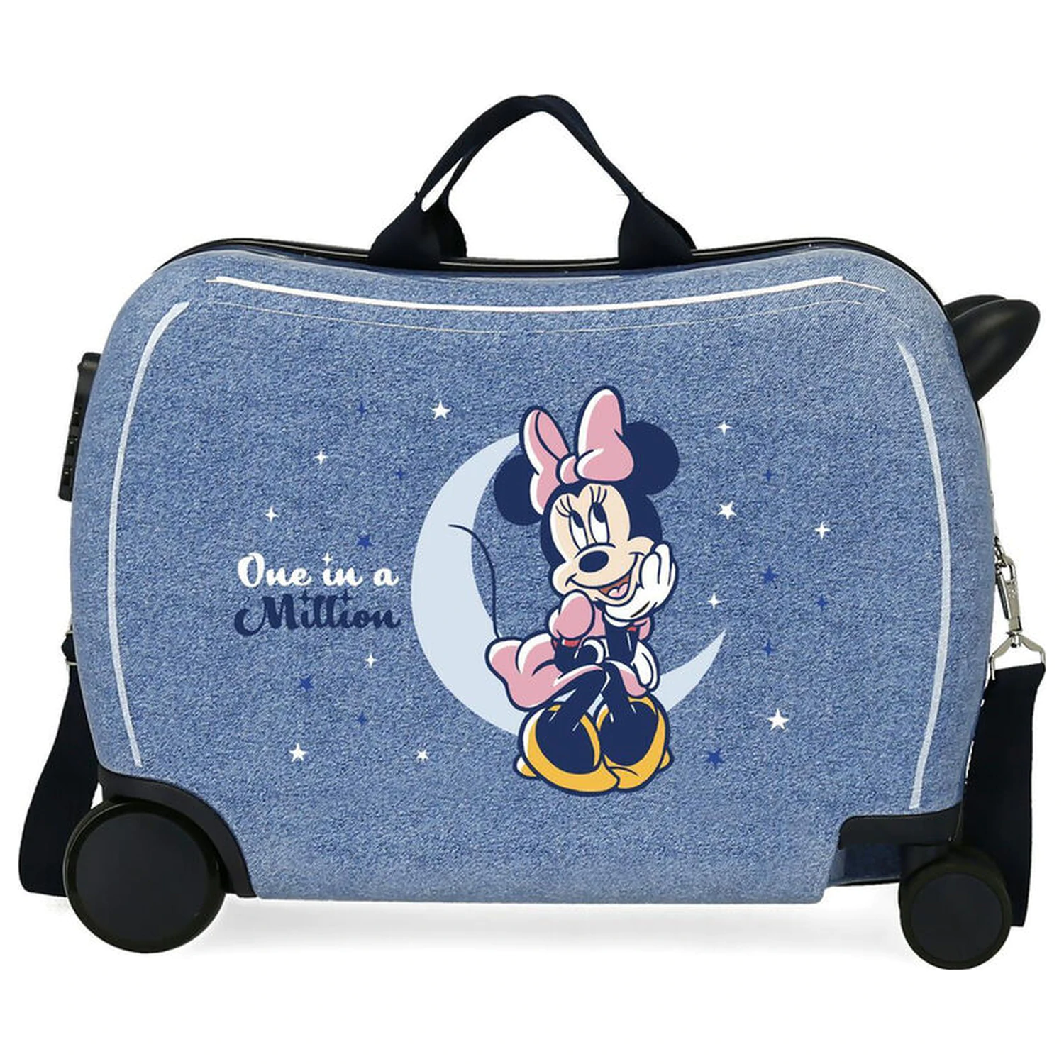Disney Minnie One In A Million Denim ABS geamantan troler 50cm poza produsului