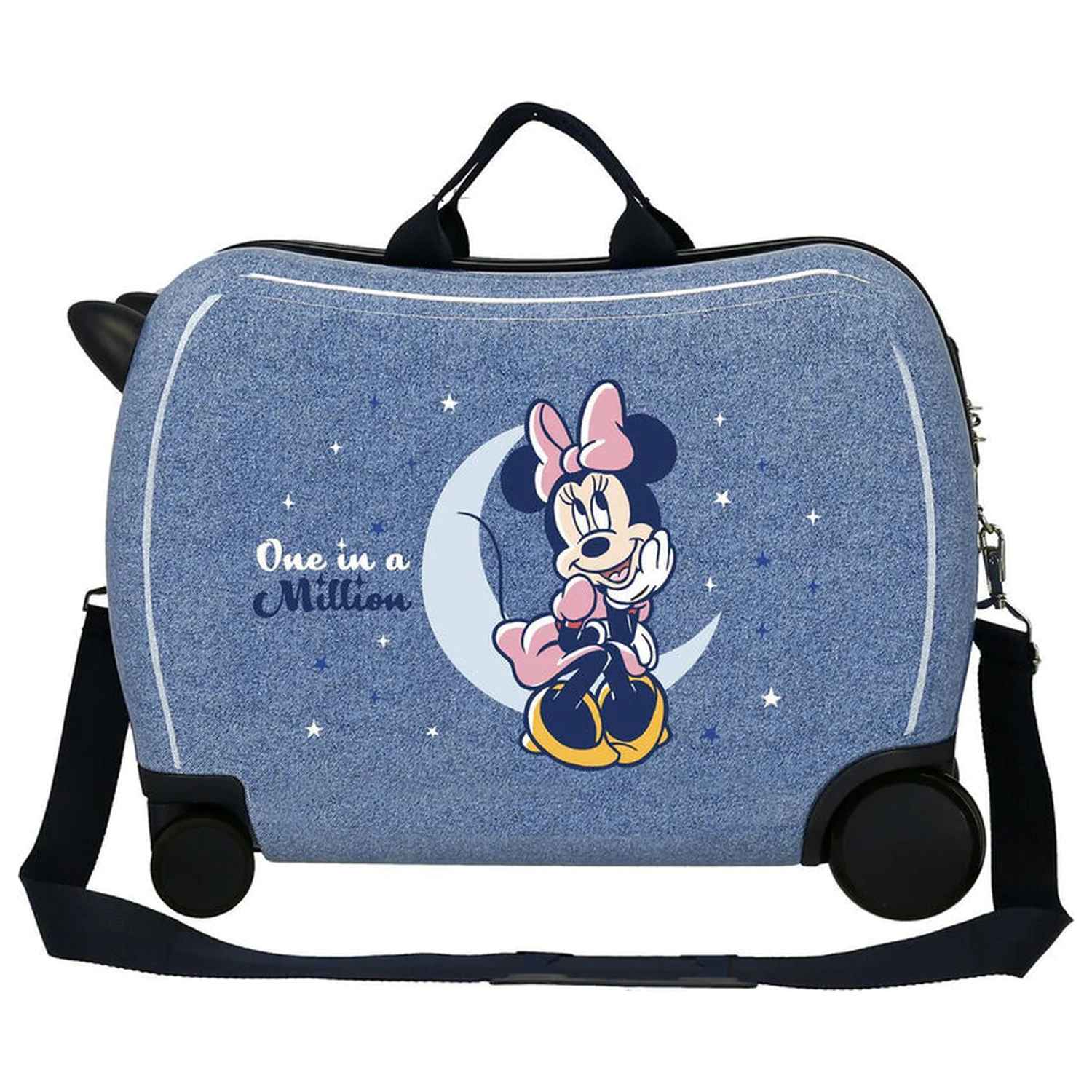 Disney Minnie One In A Million Denim ABS geamantan troler 50cm poza produsului