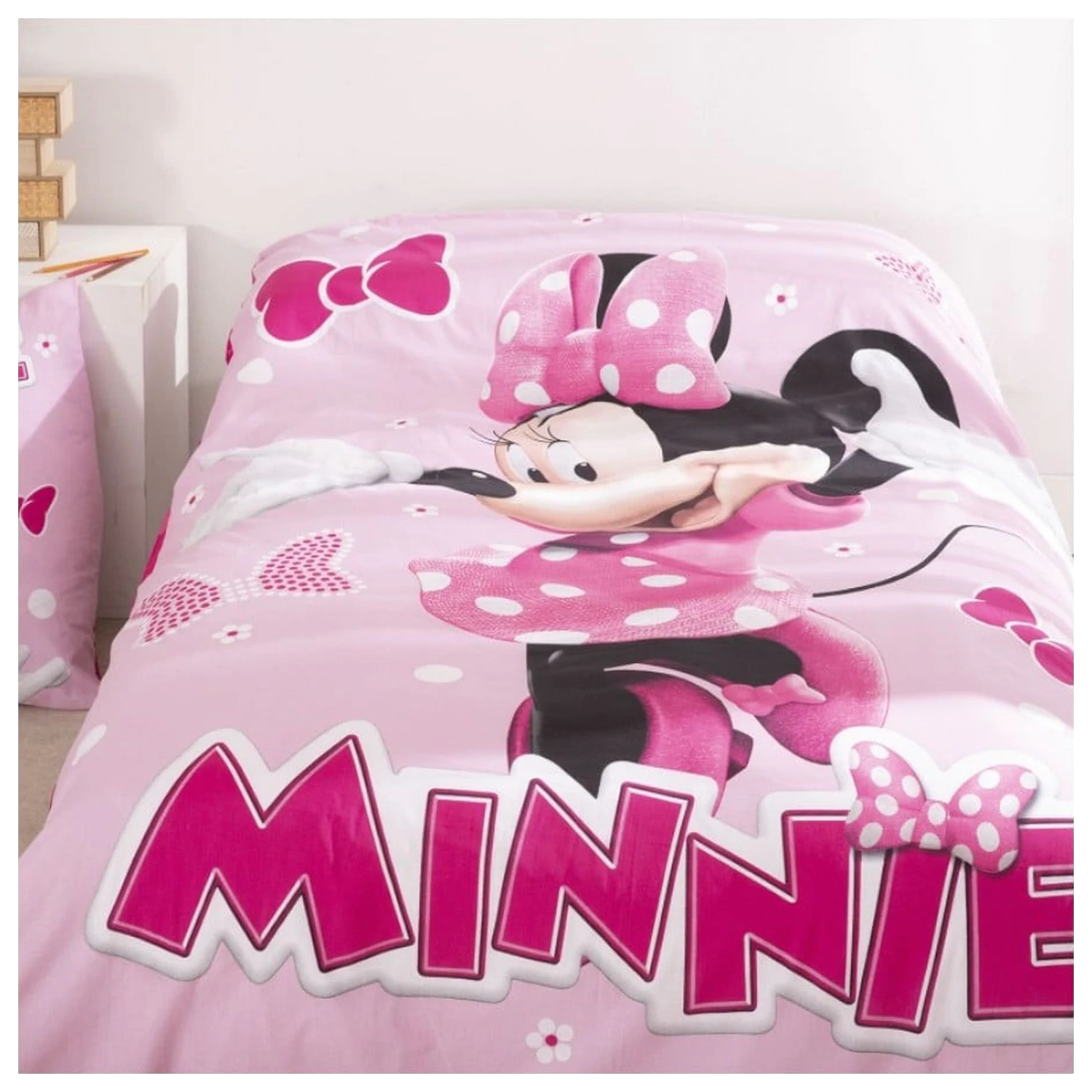 Disney Minnie Pink Polka Bow Husa de pilota poza produsului