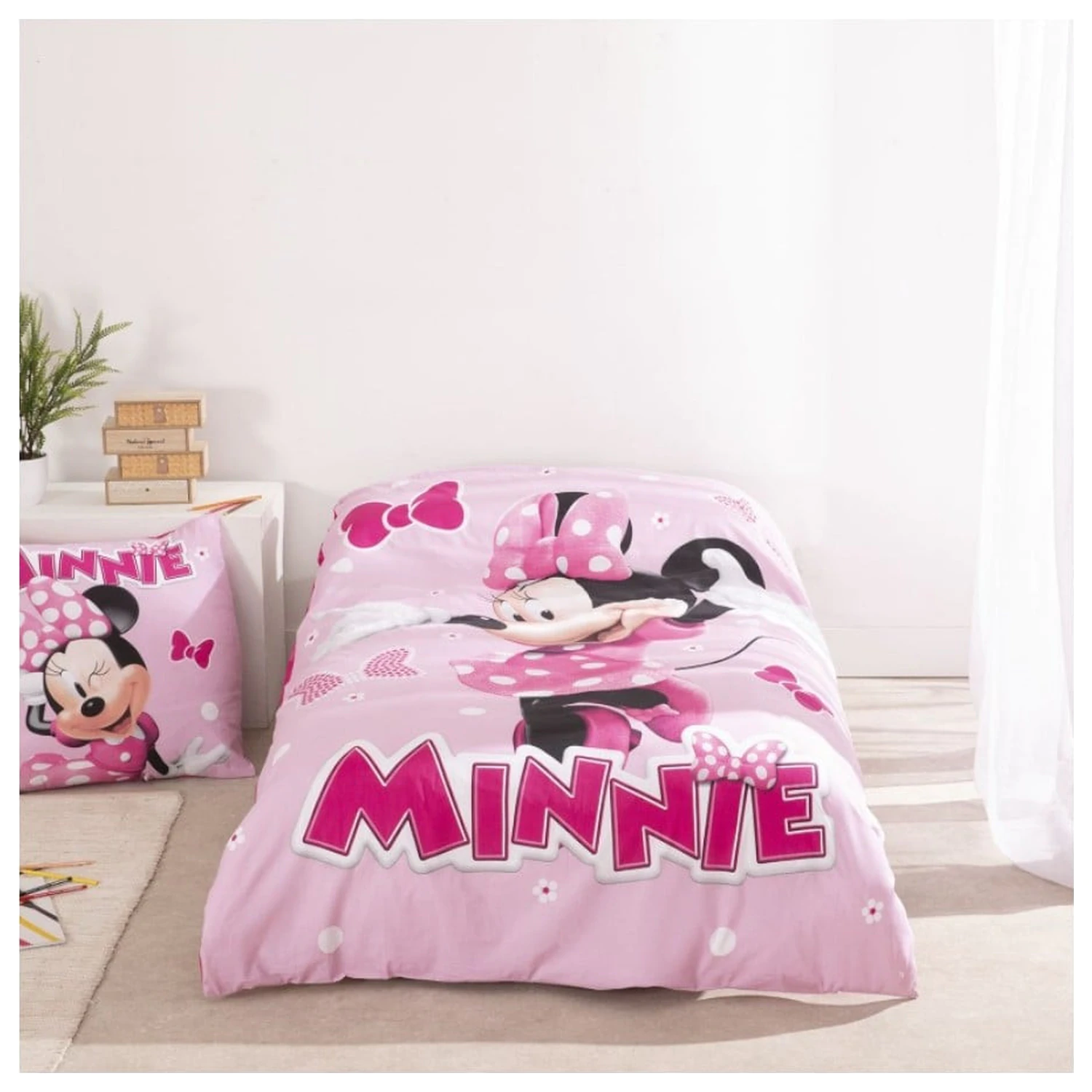 Disney Minnie Pink Polka Bow Husa de pilota poza produsului