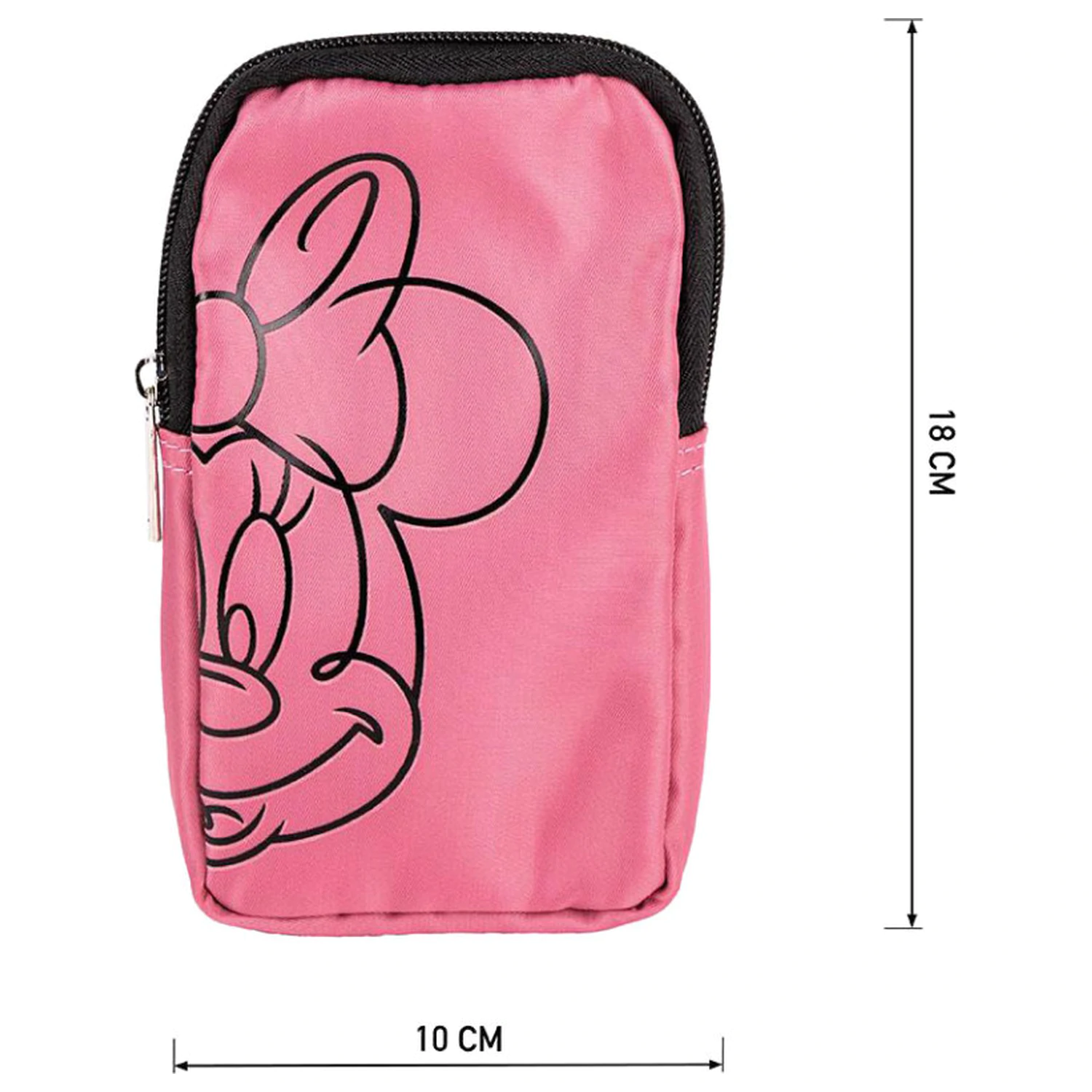 Disney Minnie Pink suport telefon geanta 18 cm poza produsului