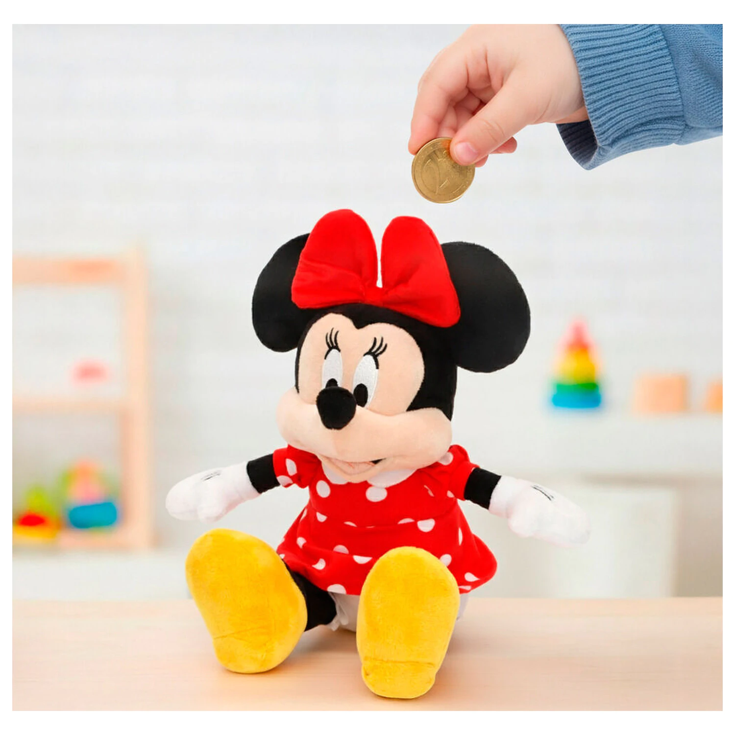Disney Minnie pușculiță jucărie de pluș 20cm poza produsului