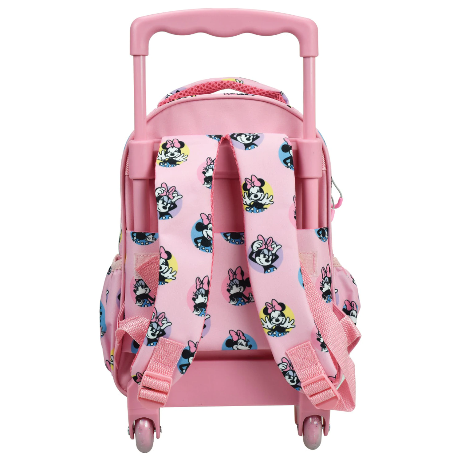 Disney Minnie Pretty in Pink ghiozdan prescolar rulant, geanta 30 cm poza produsului