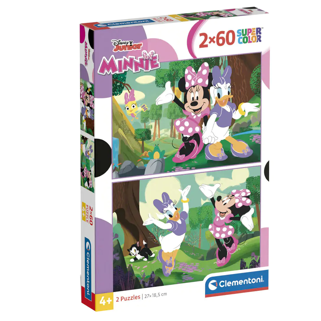 Puzzle Disney Minnie 2x60 piese poza produsului