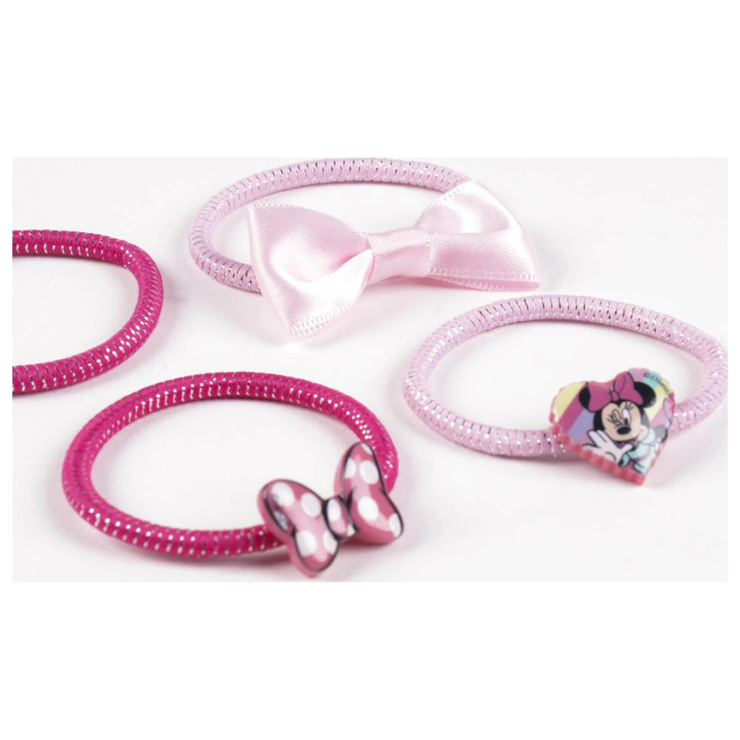 Disney Minnie Rainbow Hair Tie Set 6 bucăți poza produsului