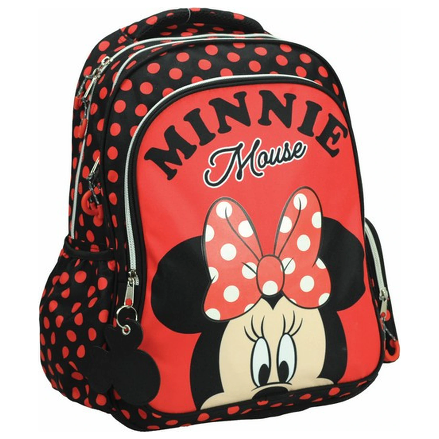 Disney Minnie Red Dots Ghiozdan de scoala, Geanta de 42 cm poza produsului