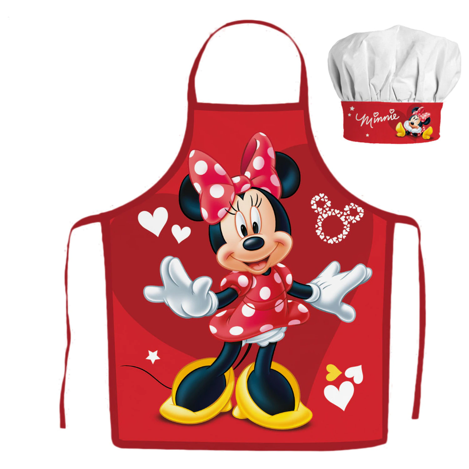 Disney Minnie Red Hearts Sort copii Set 2 piese poza produsului