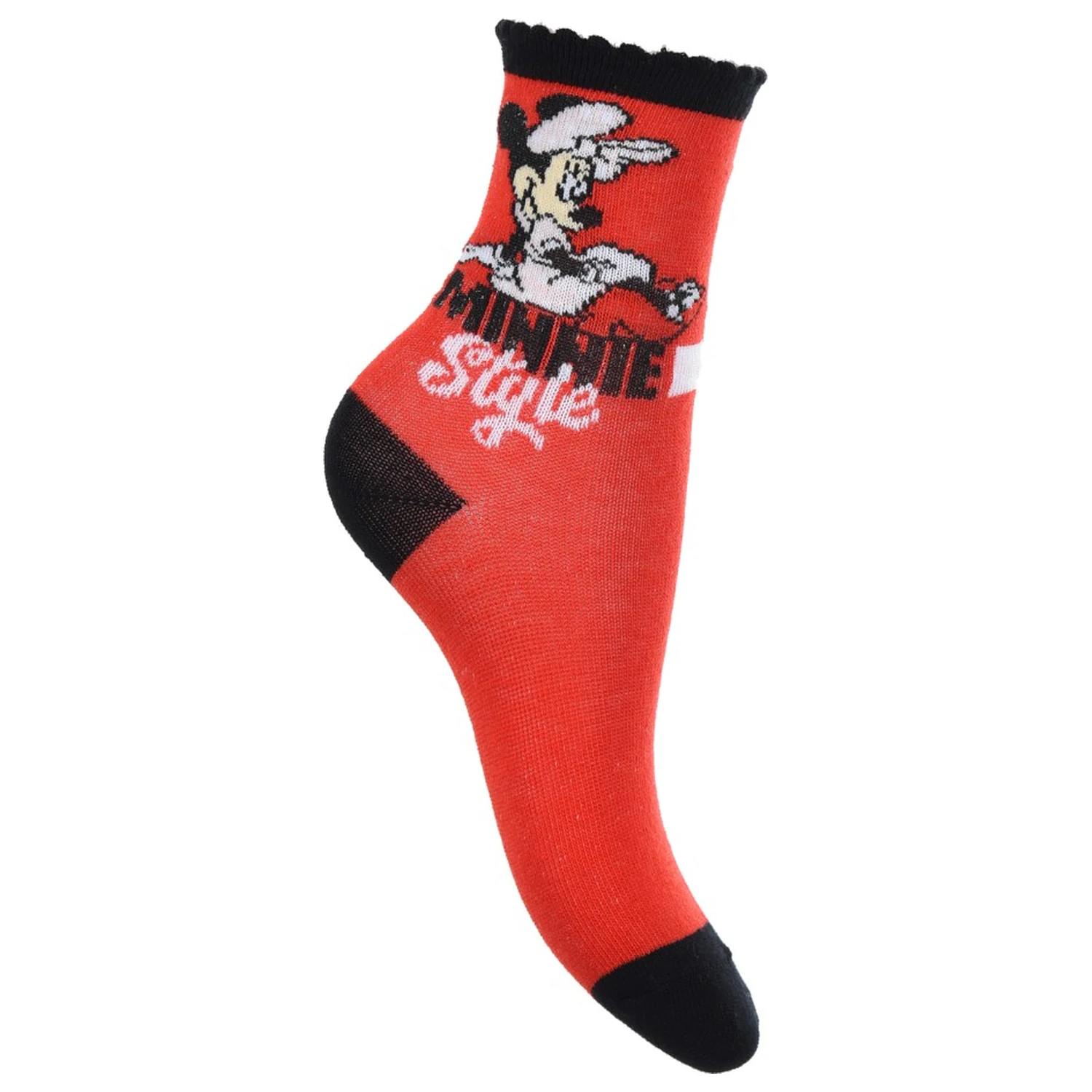 Disney Minnie Red Style Șosete copii 27/30 poza produsului