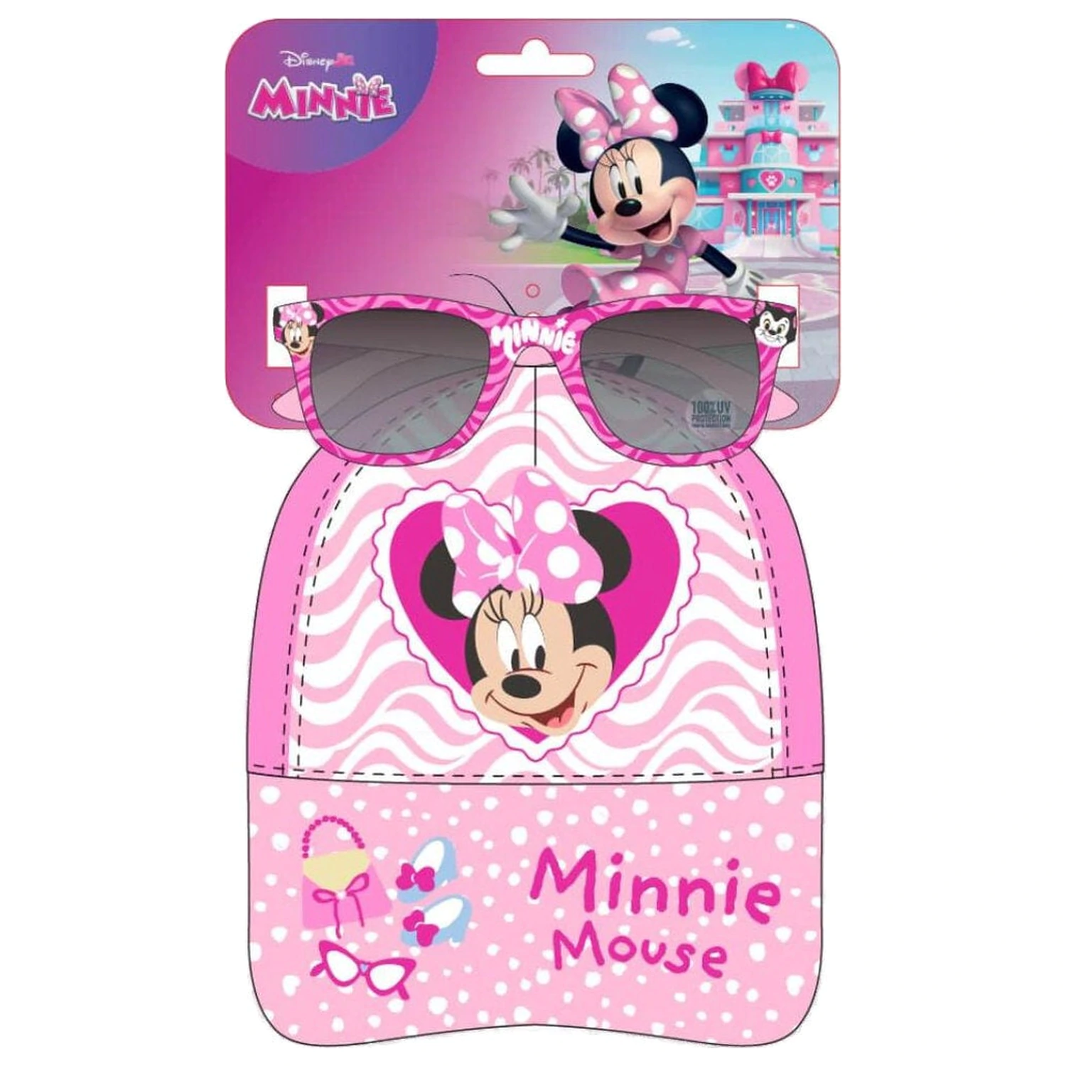 Disney Minnie sapca + ochelari de soare poza produsului