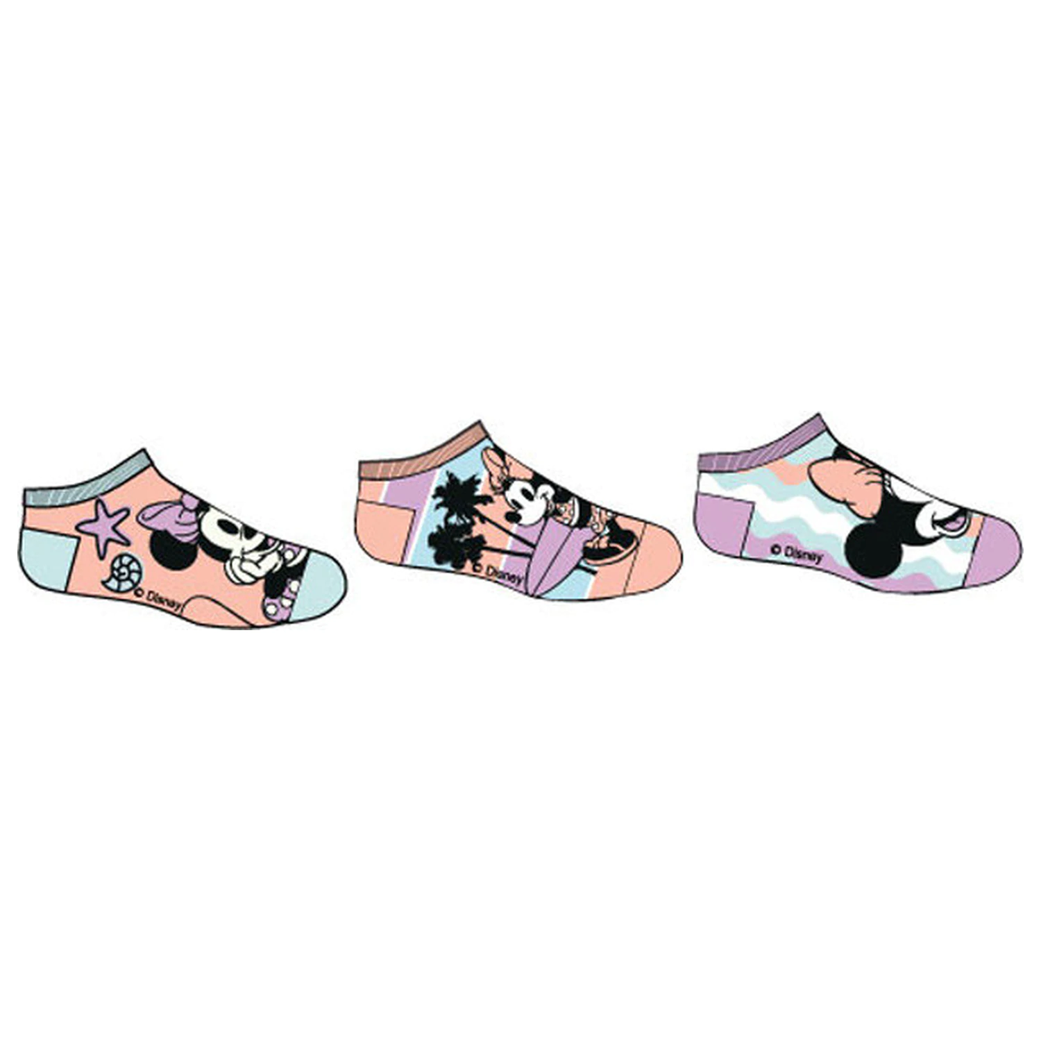 Disney Minnie Seaside sosete secrete pentru copii 31/34 poza produsului