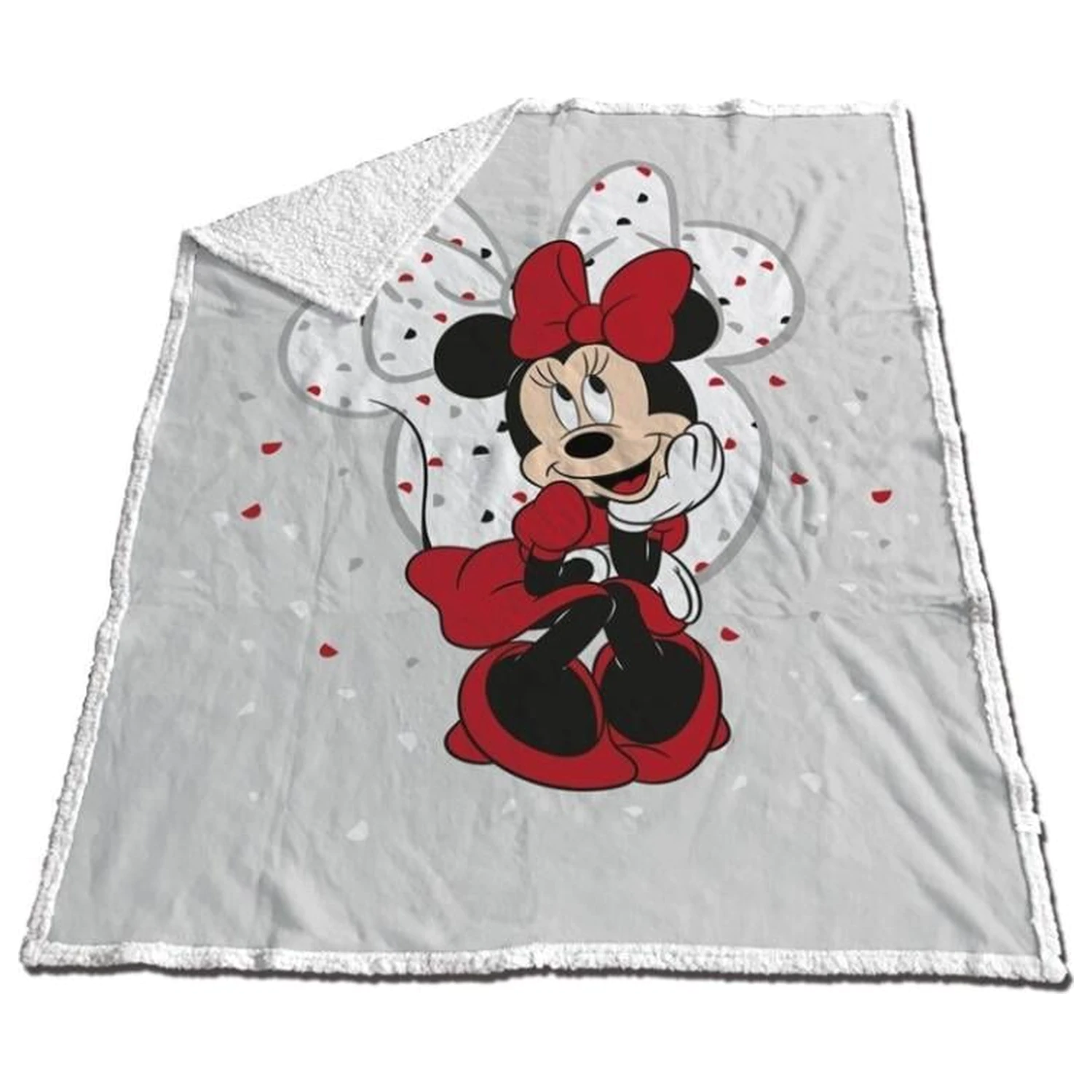 DISNEY Minnie Patură Sherpa 130x170cm poza produsului