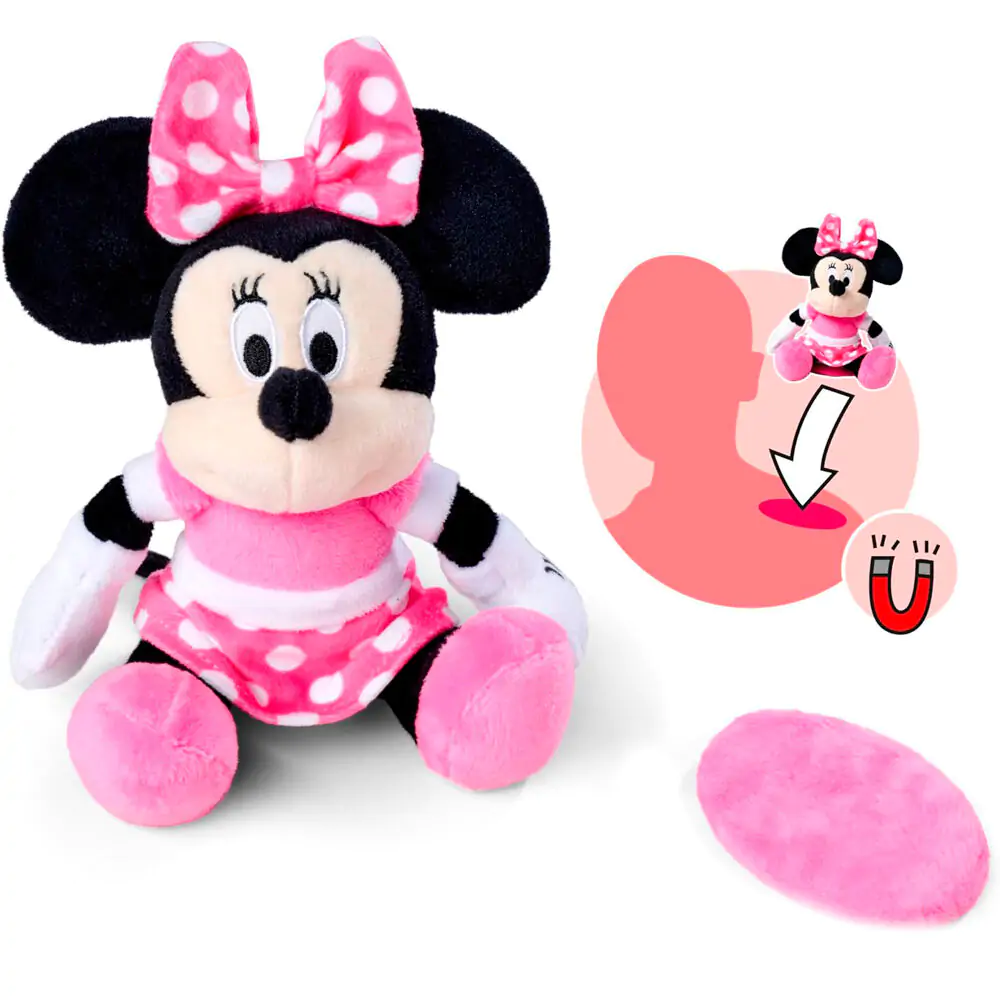 Figurină de pluș Disney Minnie Shoulder Rider 12 cm poza produsului