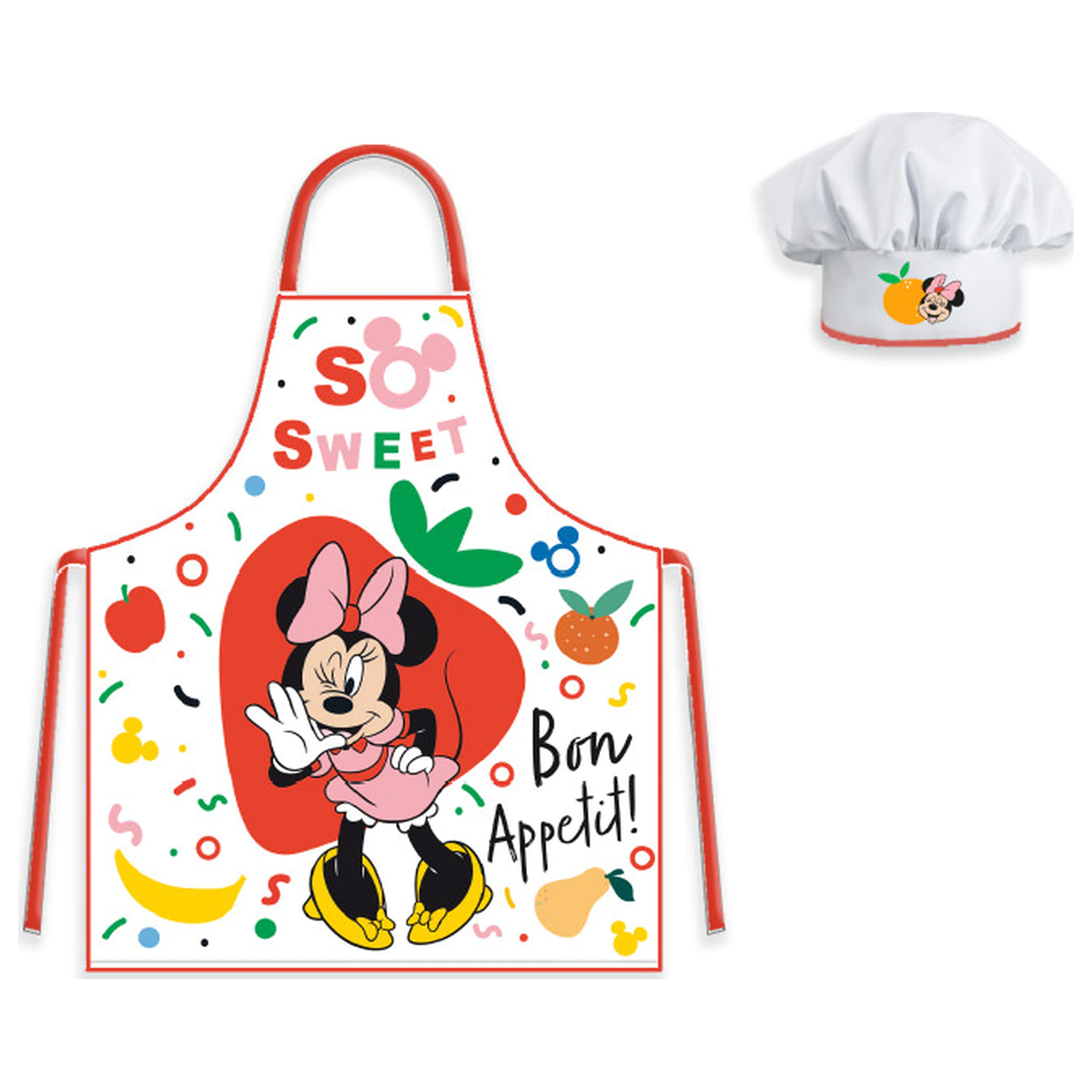 Disney Minnie So Sweet Șorț copii Set 2 piese poza produsului