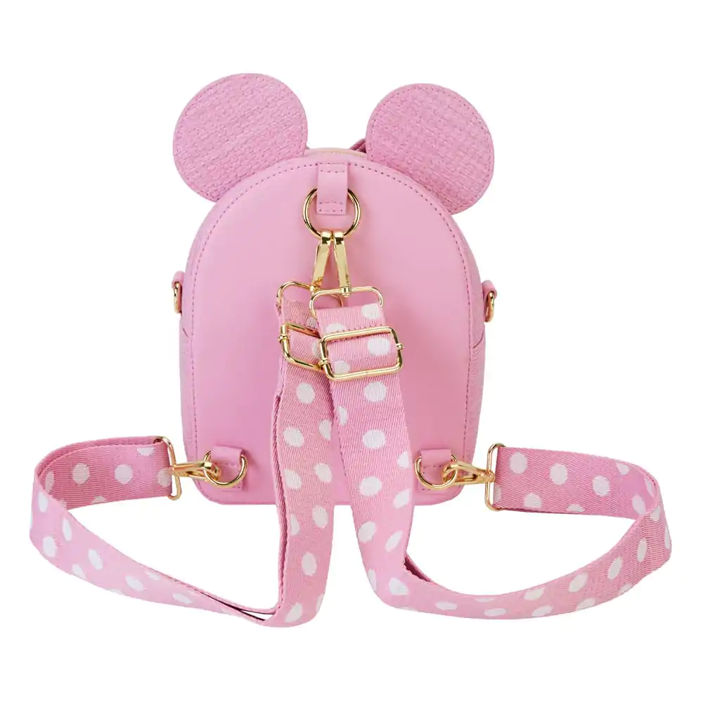 Disney by Loungefly Rucsac Mini Minnie Straw Convertible poza produsului