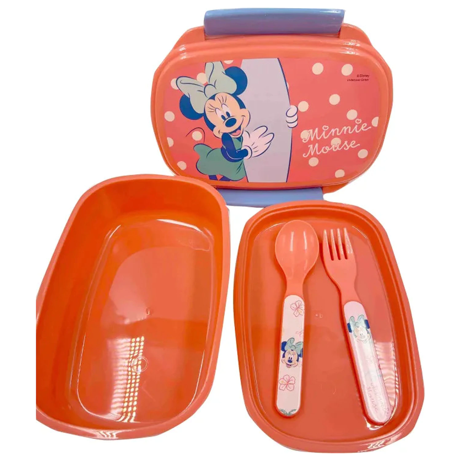 Disney Minnie Summer Sandwich Box + Set tacâmuri poza produsului