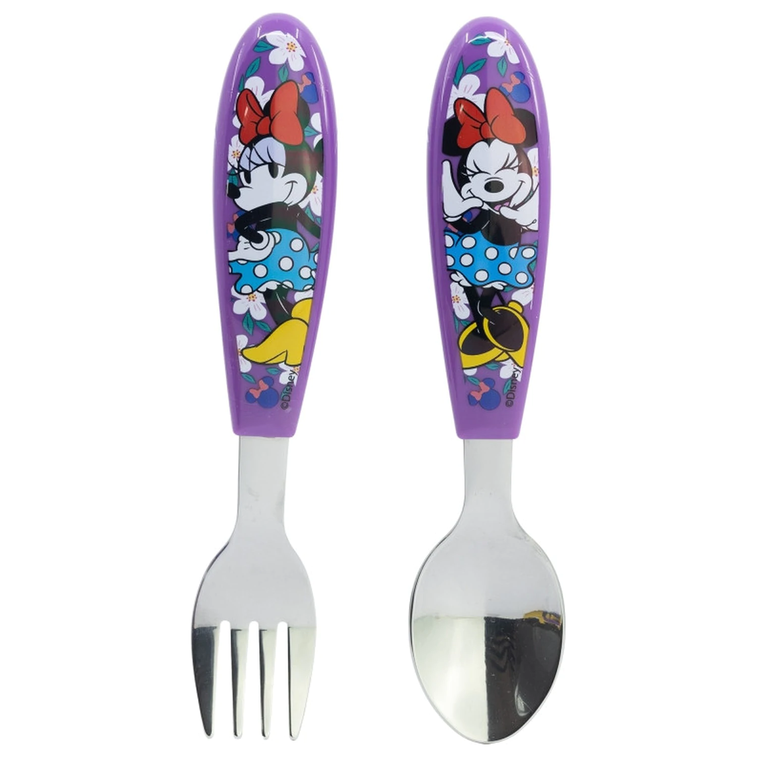 Disney Minnie Sunshine Set tacâmuri metalic ergonomic - 2 bucati poza produsului