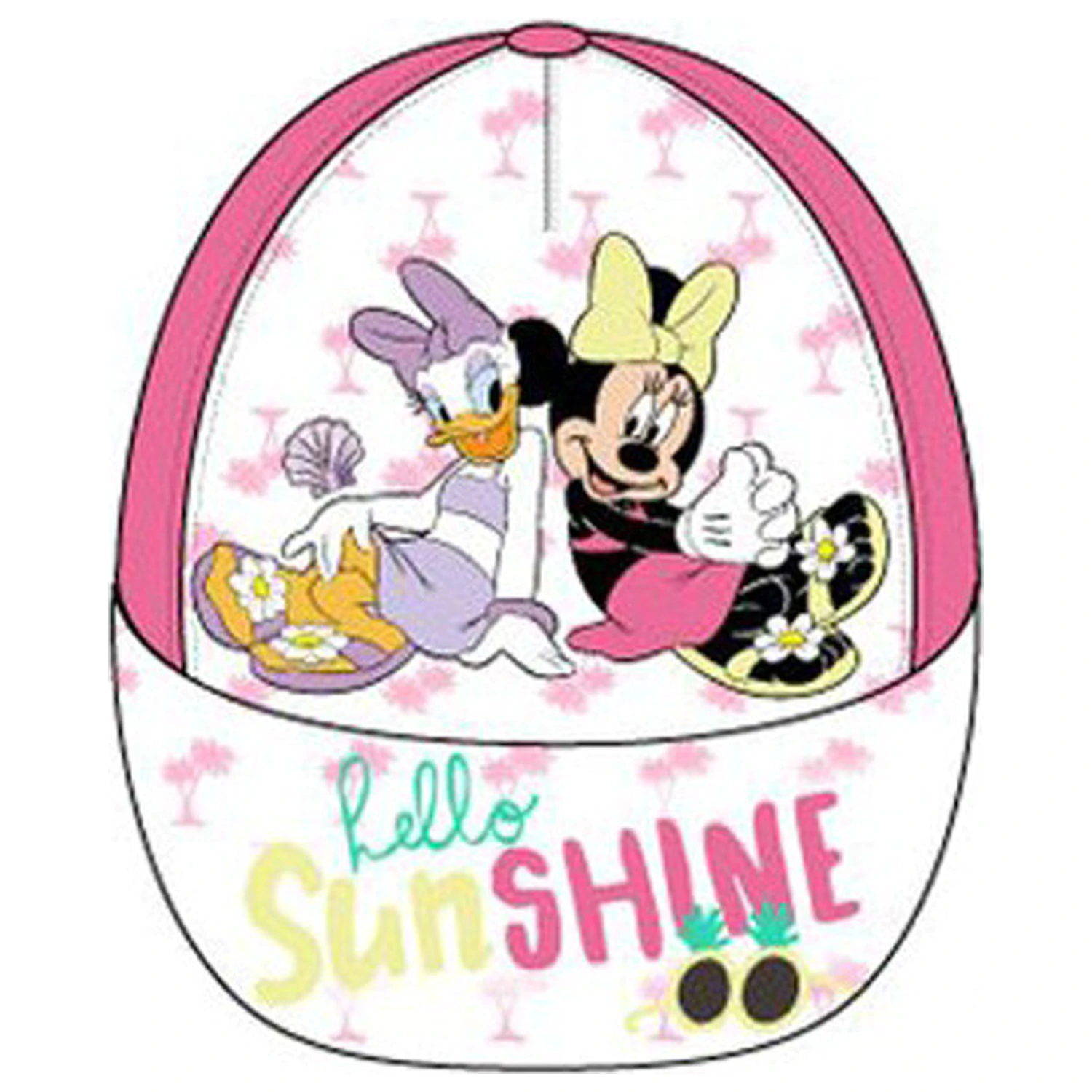 Disney Minnie Sunshine Pink sapca de baseball bebelusi 50 cm poza produsului