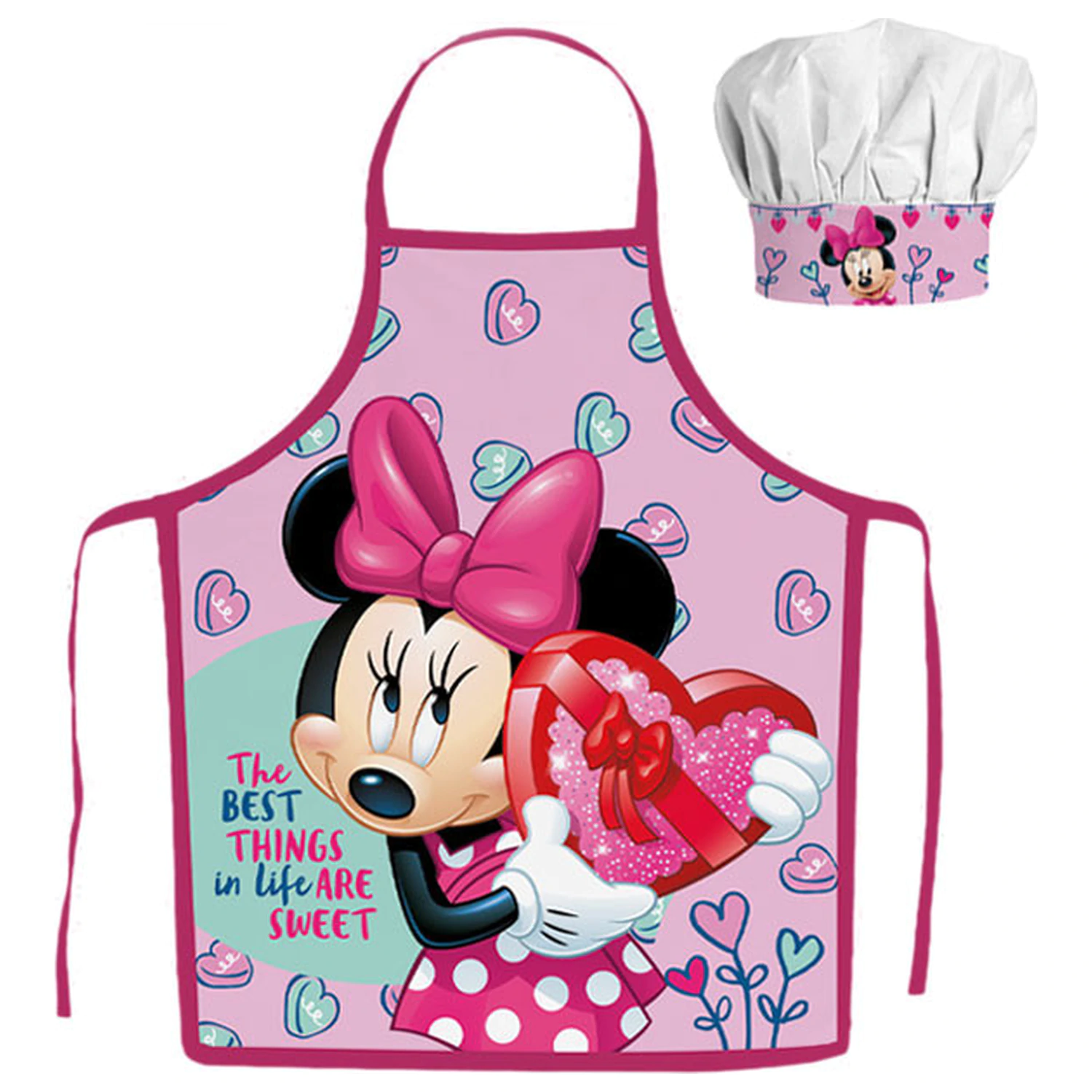 Disney Minnie Sweets sort de bucatarie copii, set de 2 piese poza produsului