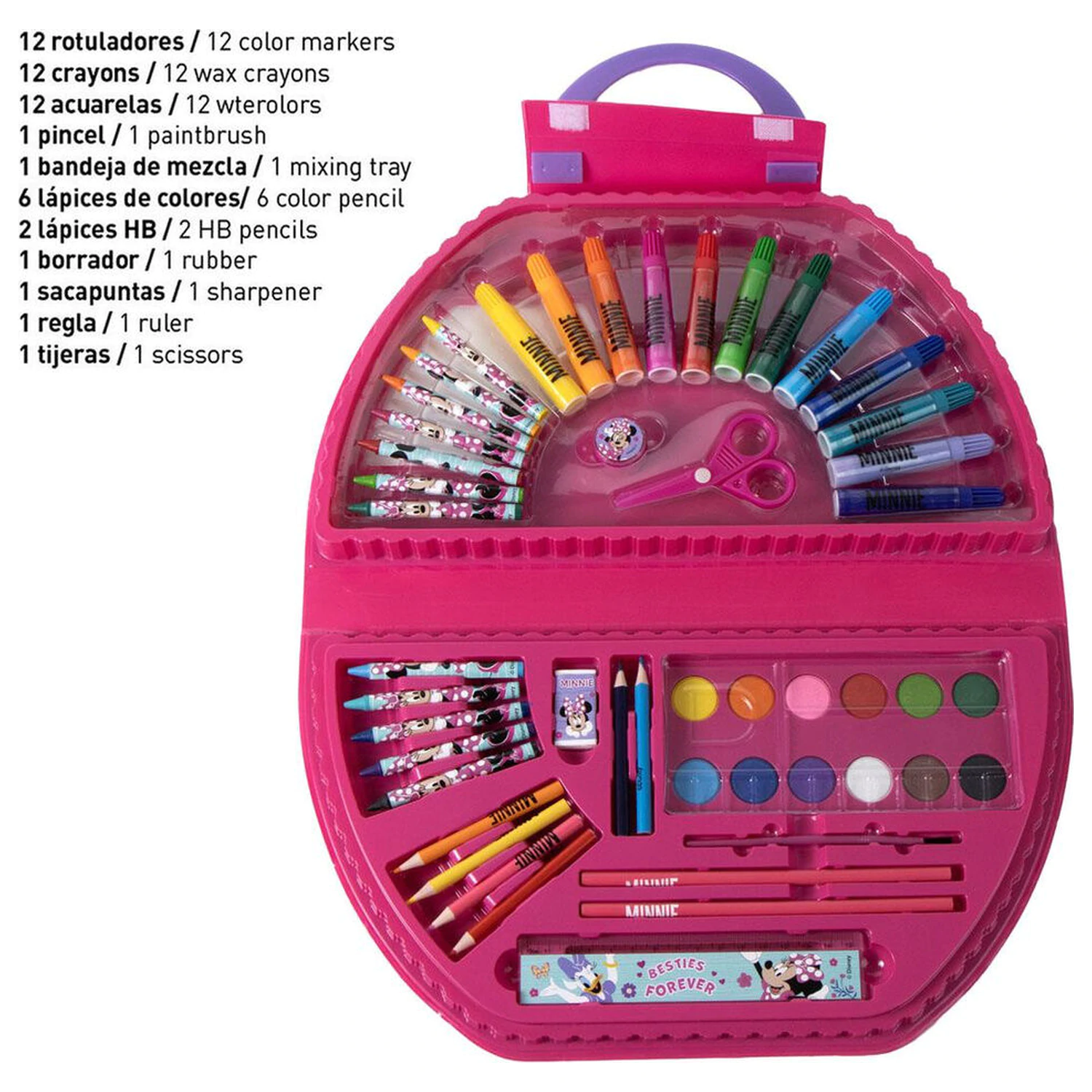 Disney Minnie stationery set de colorat poza produsului