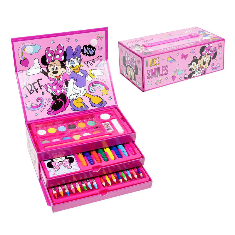 Disney Minnie trusa de papetarie de colorat poza produsului