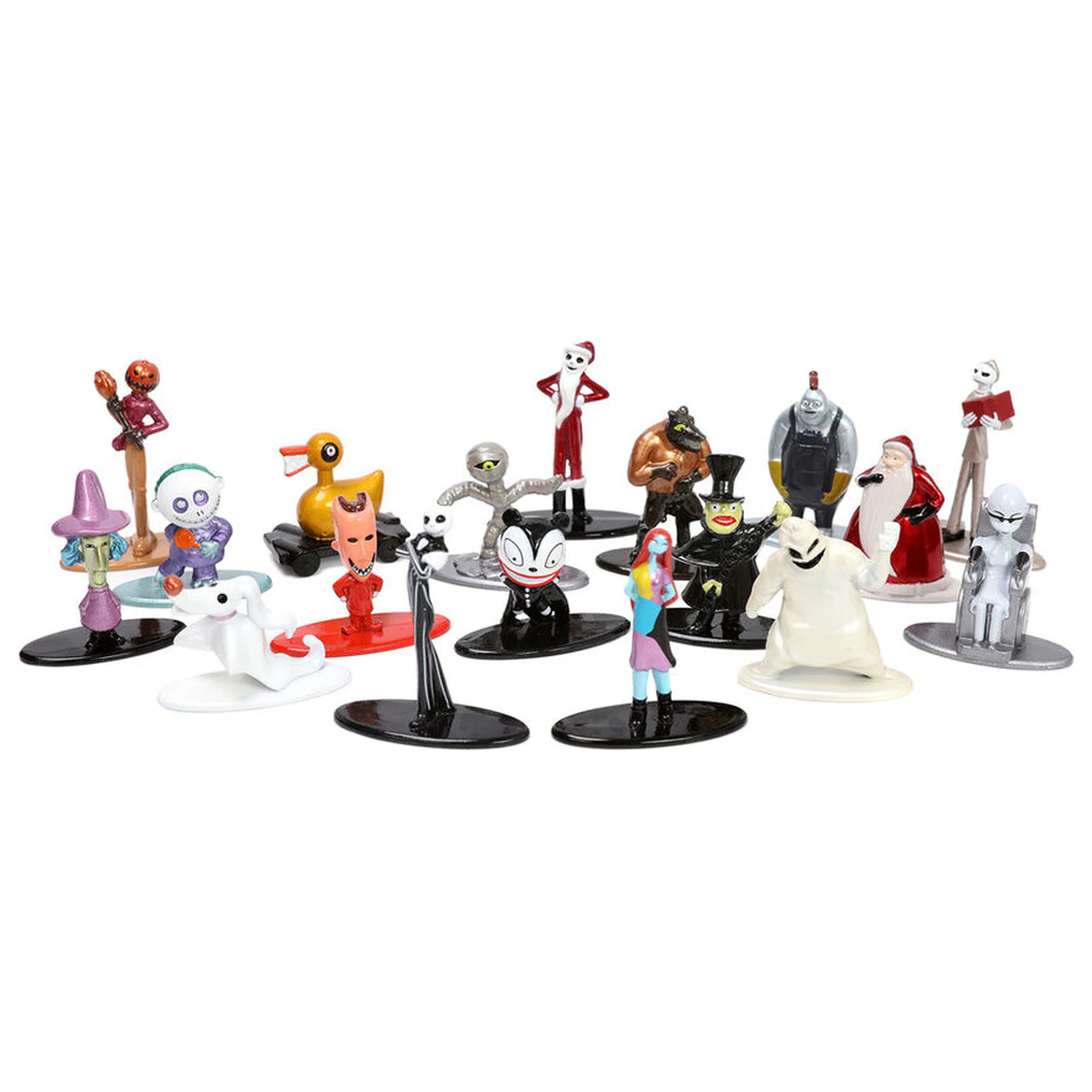 Disney Nightmare Before Christmas metalfigs pachet 18 figuri 4 cm poza produsului