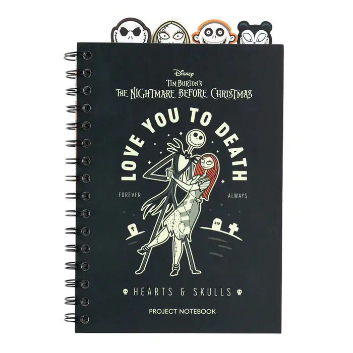 Disney Nightmare Before Christmas A5 caiet poza produsului