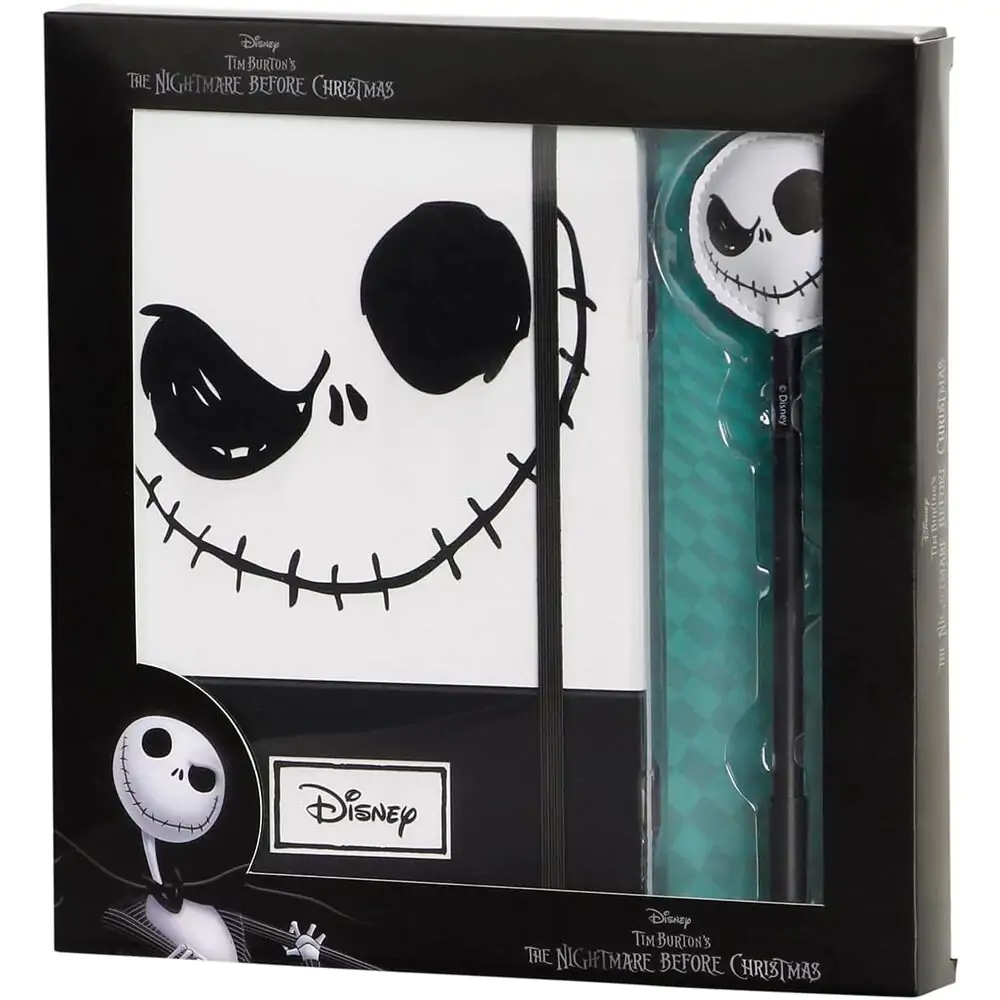 Disney Nightmare Before Christmas jurnal + set pix poza produsului