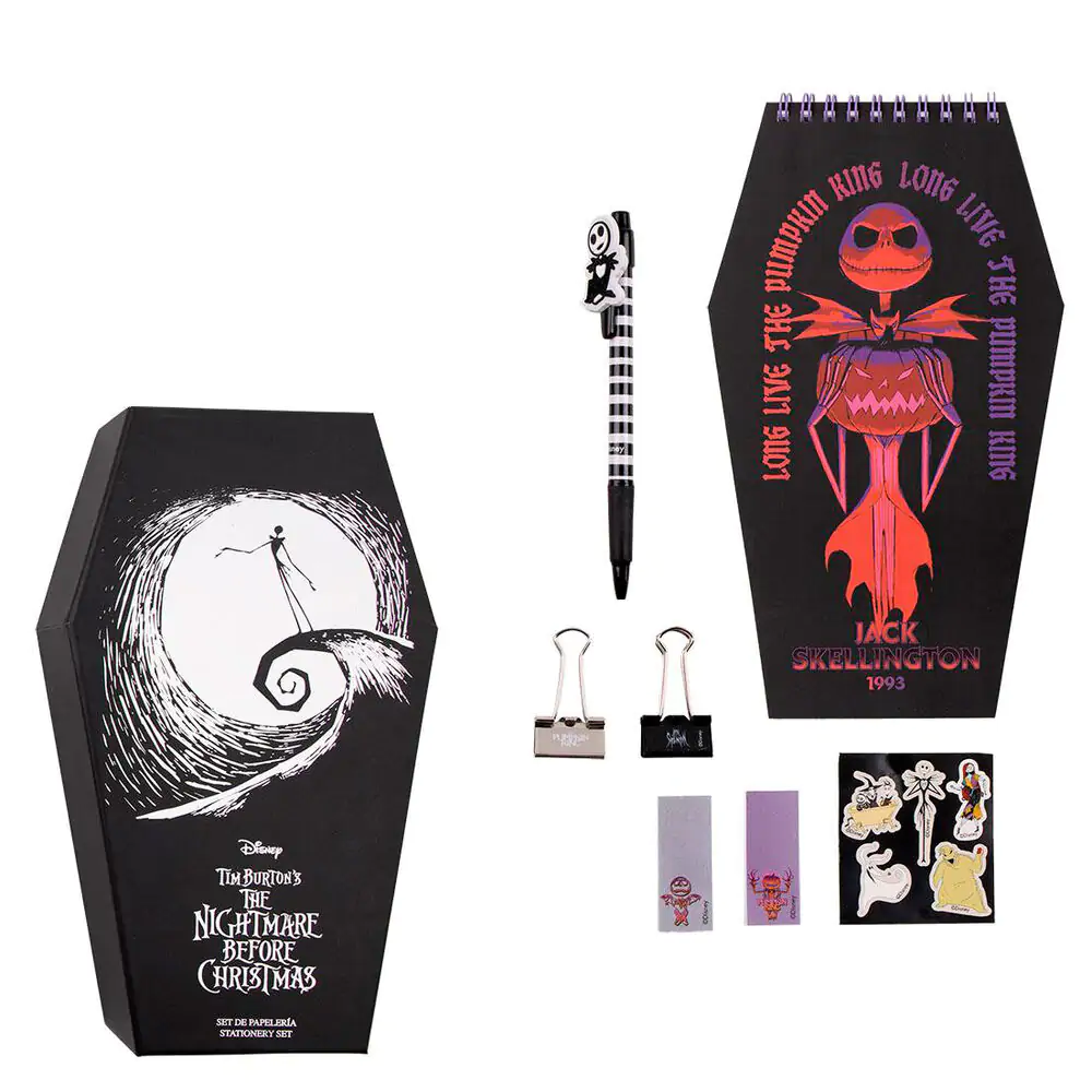 Nightmare Before Christmas Stationery - Set 7 piese poza produsului