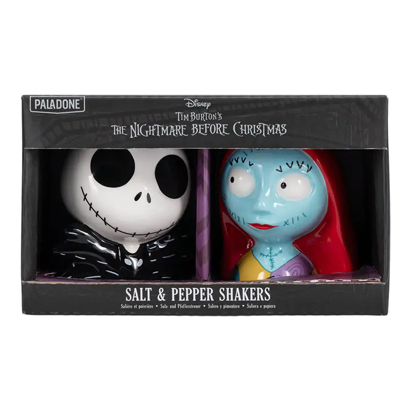 Disney Nightmare Before Christmas Jack & Sally Set sare și piper poza produsului