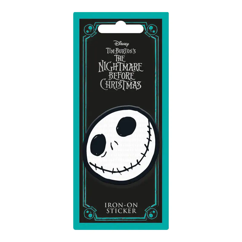 Disney Nightmare Before Christmas Jack Skellington sticker brodat poza produsului