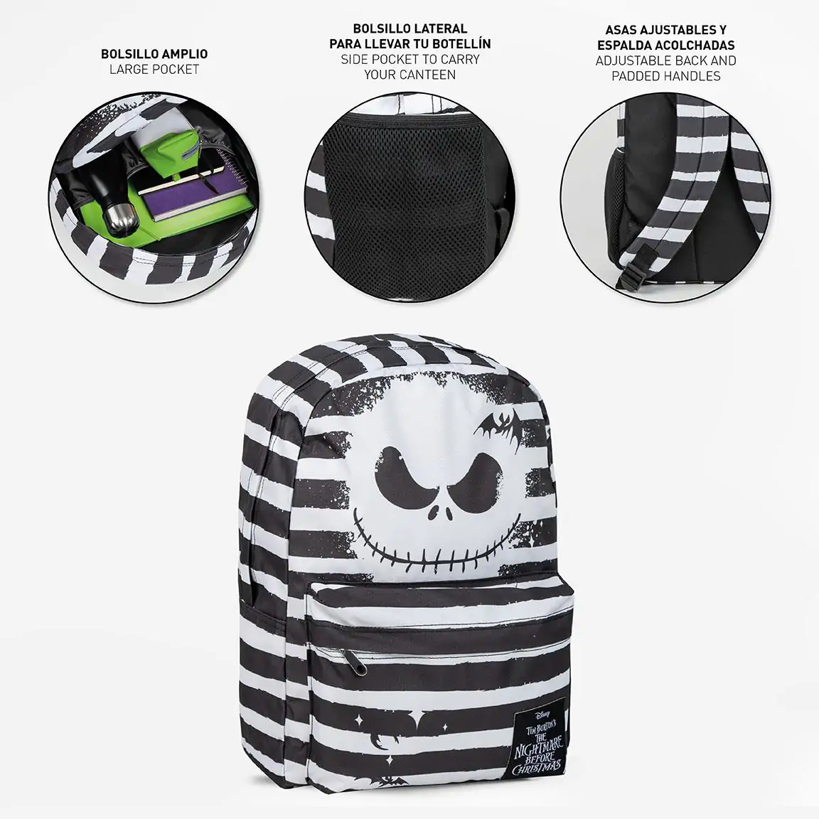 Disney Nightmare Before Christmas Jack rucsac casual poza produsului