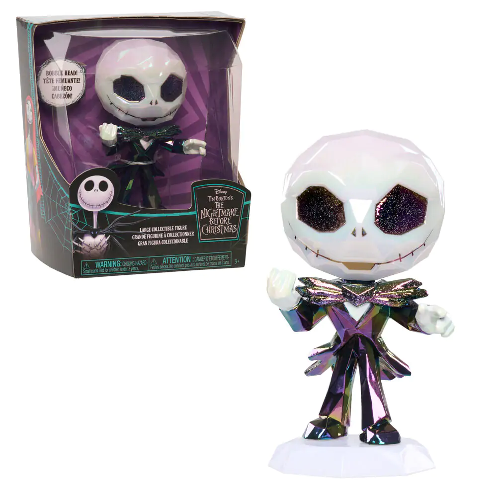 Disney Nightmare Before Christmas Jack Skelington Figurina Bobble Head poza produsului