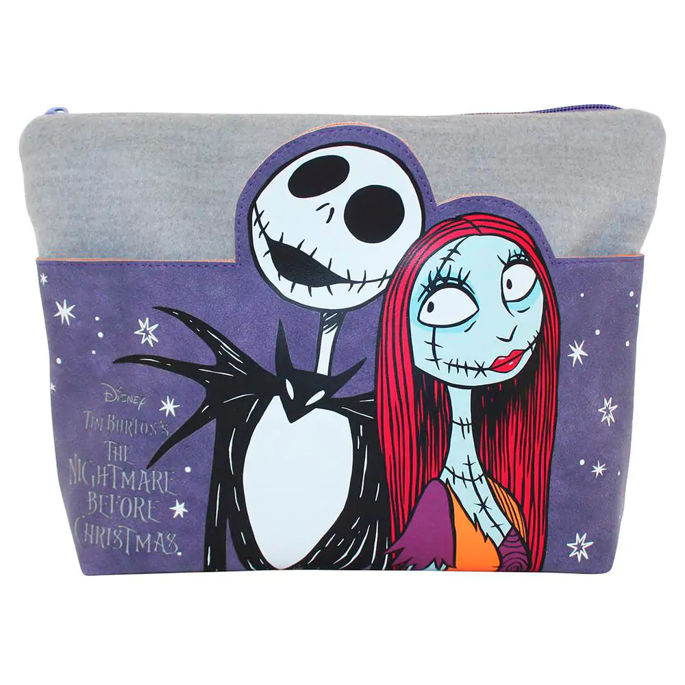 Nightmare Before Christmas Geantă de machiaj Jack & Sally Purple poza produsului